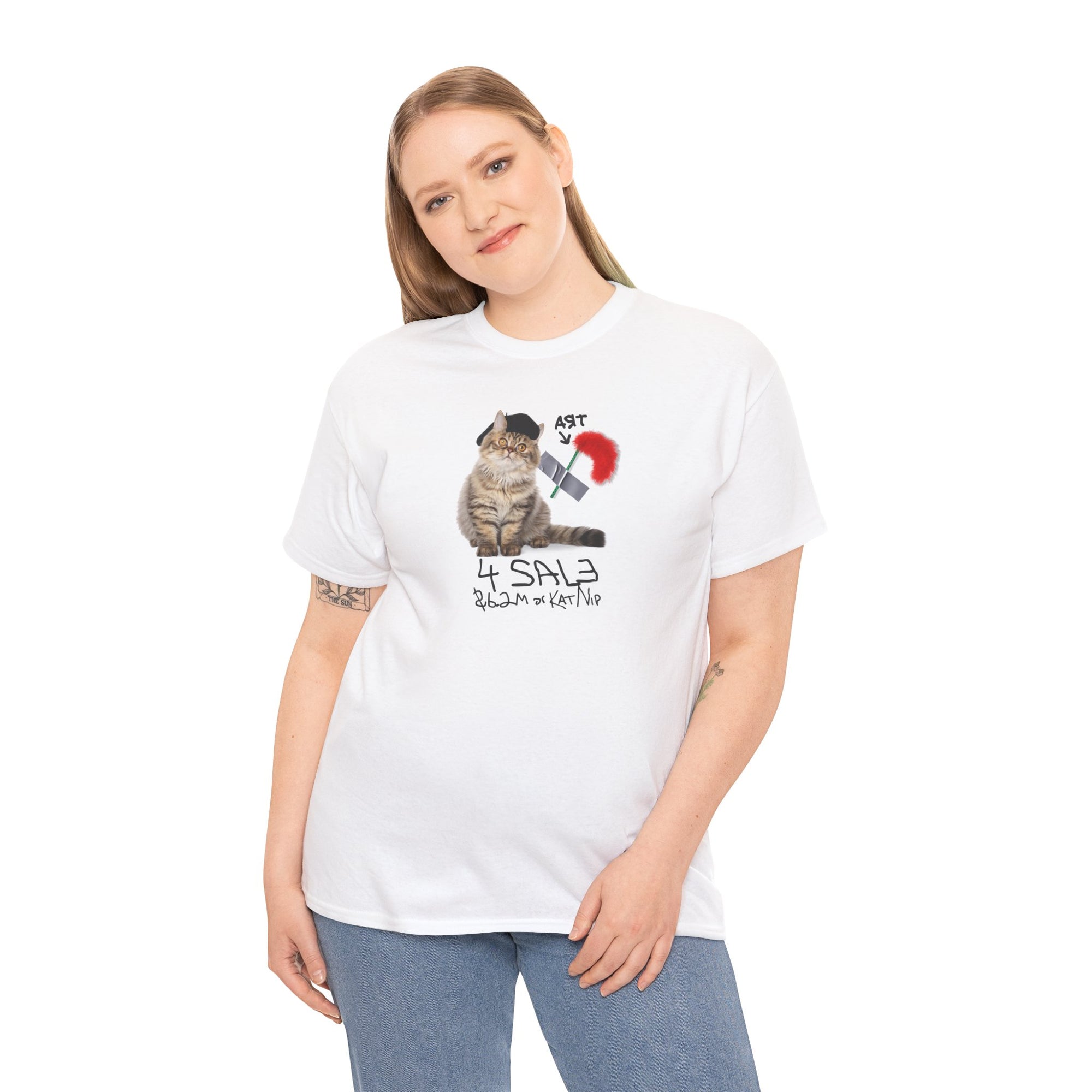 Duct Tape Art Unisex Heavy Cotton Tee