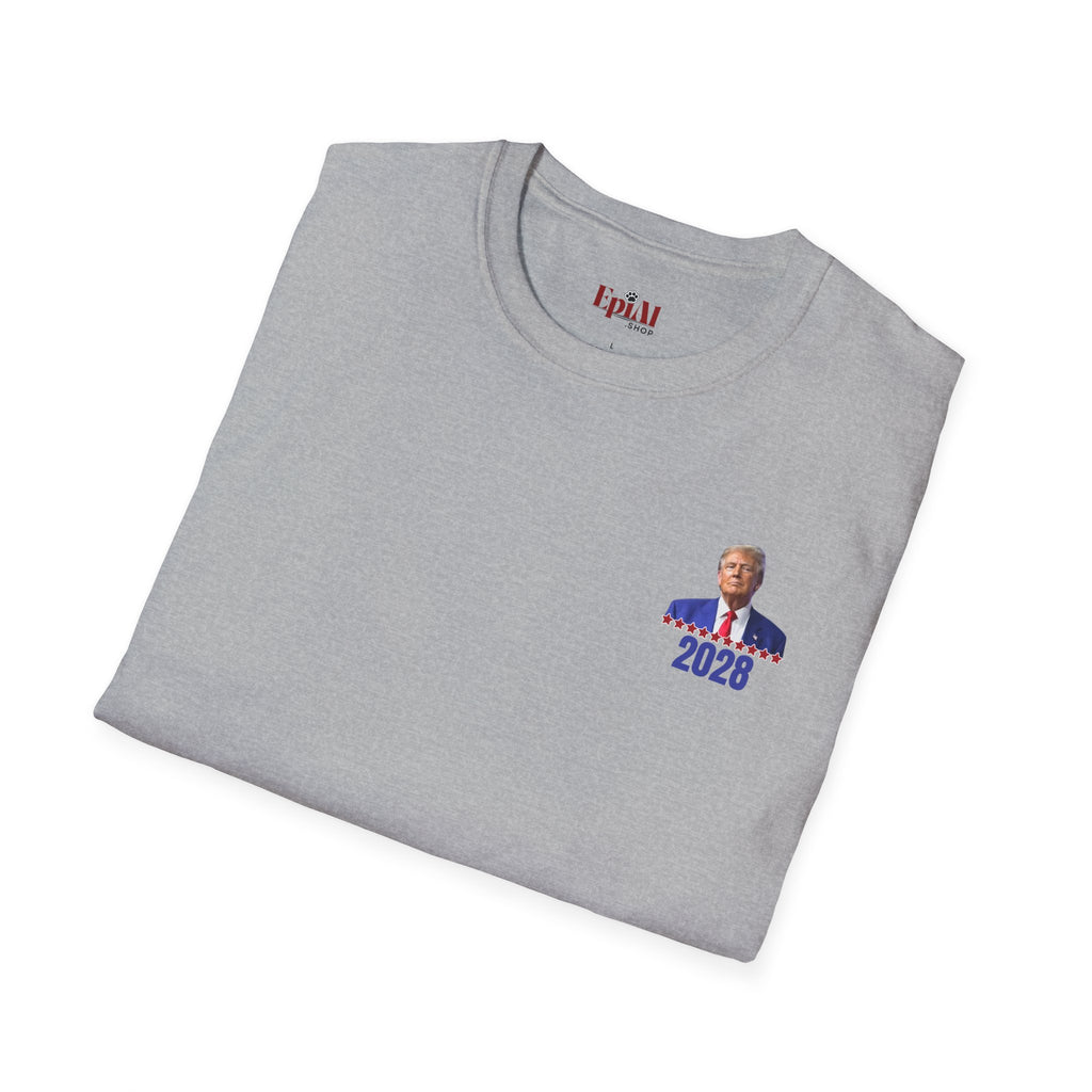 Trump 2028 Unisex Softstyle T-Shirt - Trump for President