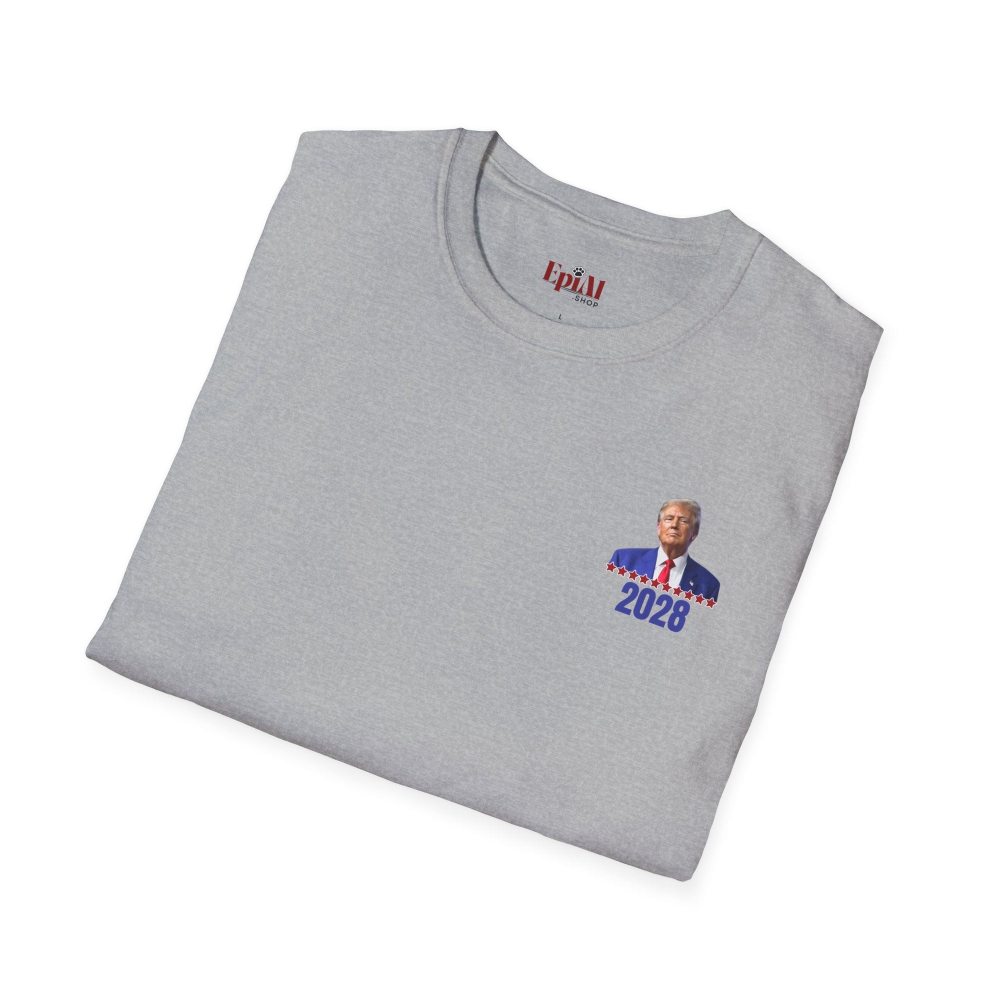 Trump 2028 Unisex Softstyle T-Shirt - Trump for President