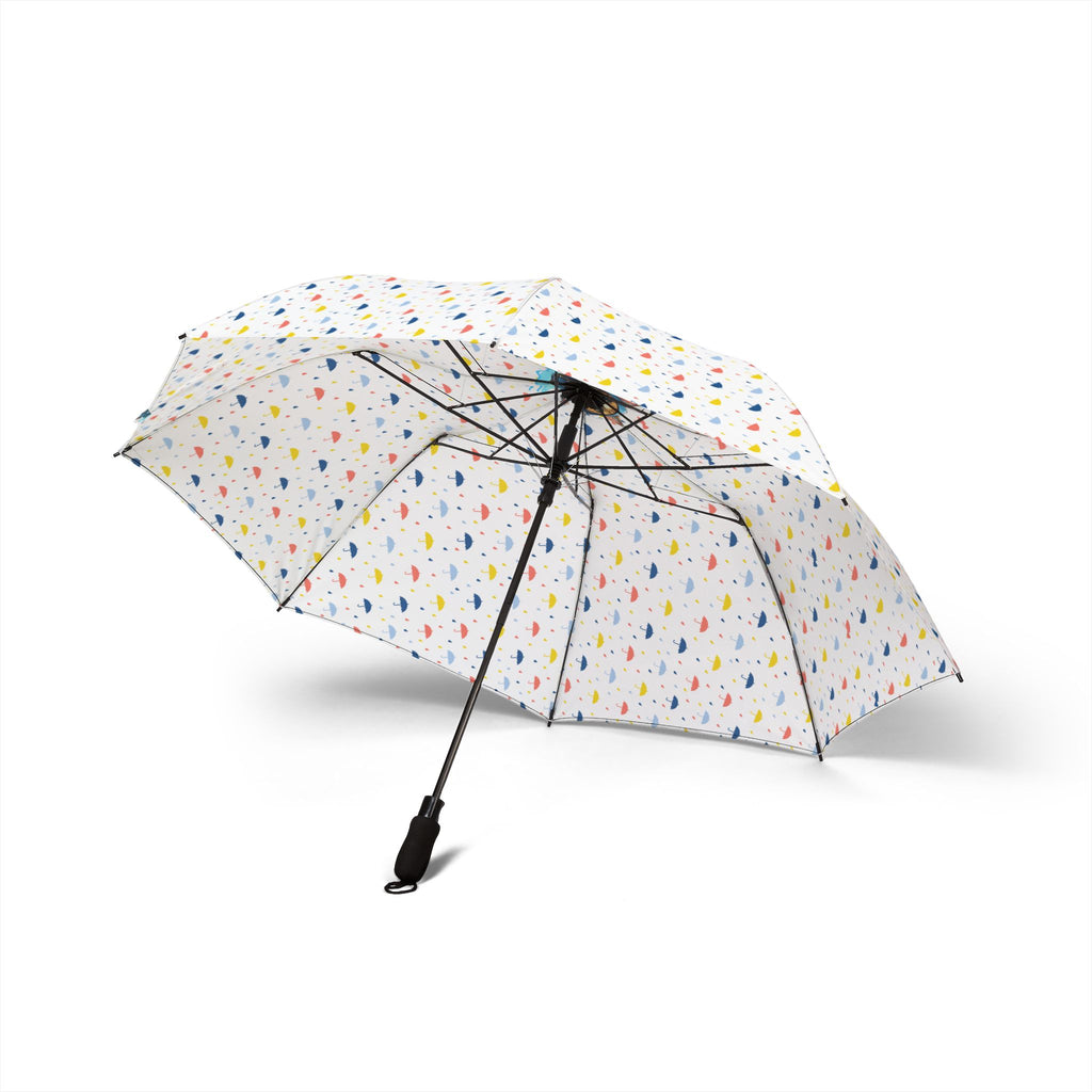 Colorful Puddle Kitty Foldable Umbrella