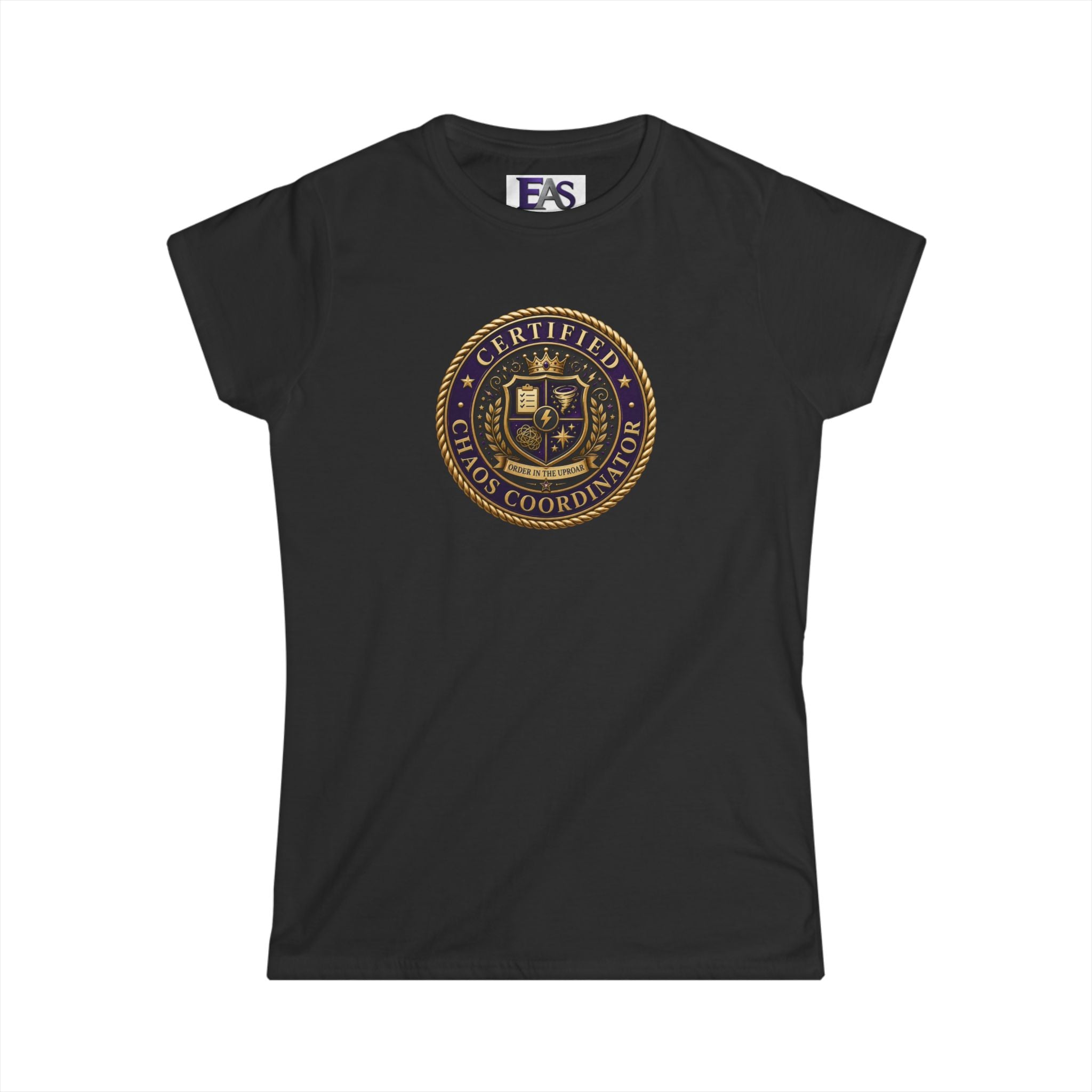 Certified Chaos Coordinator Women’s Softstyle T-Shirt