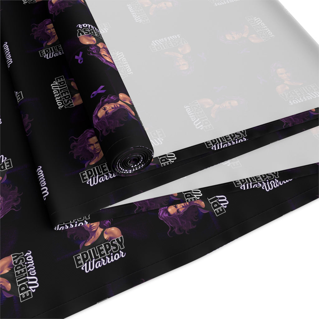 Epilepsy Warrior Woman Table Runner