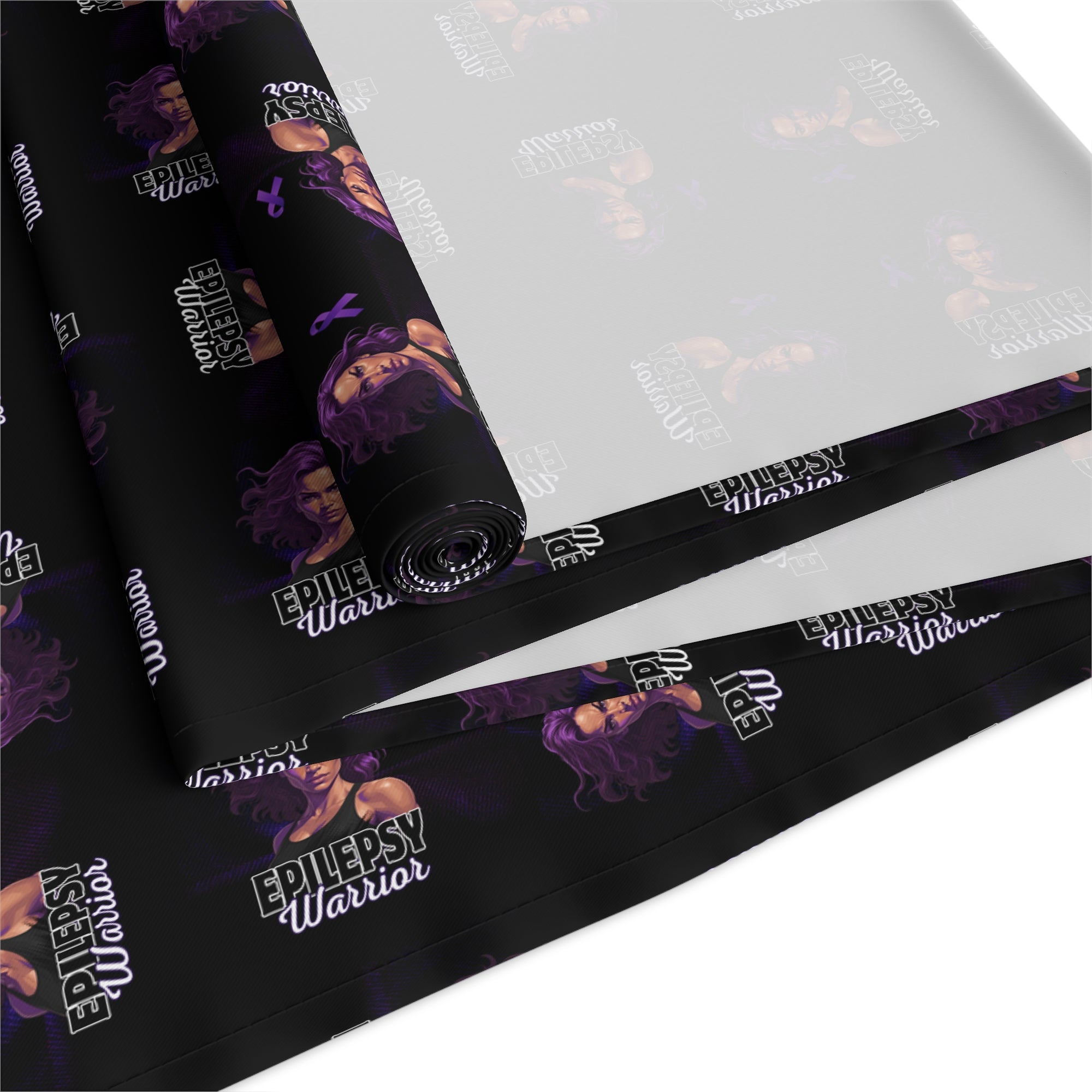 Epilepsy Warrior Woman Table Runner
