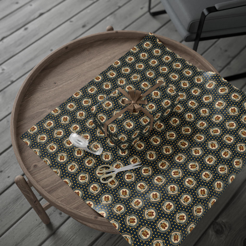 Department of Festive Containment Wrapping Paper Roll