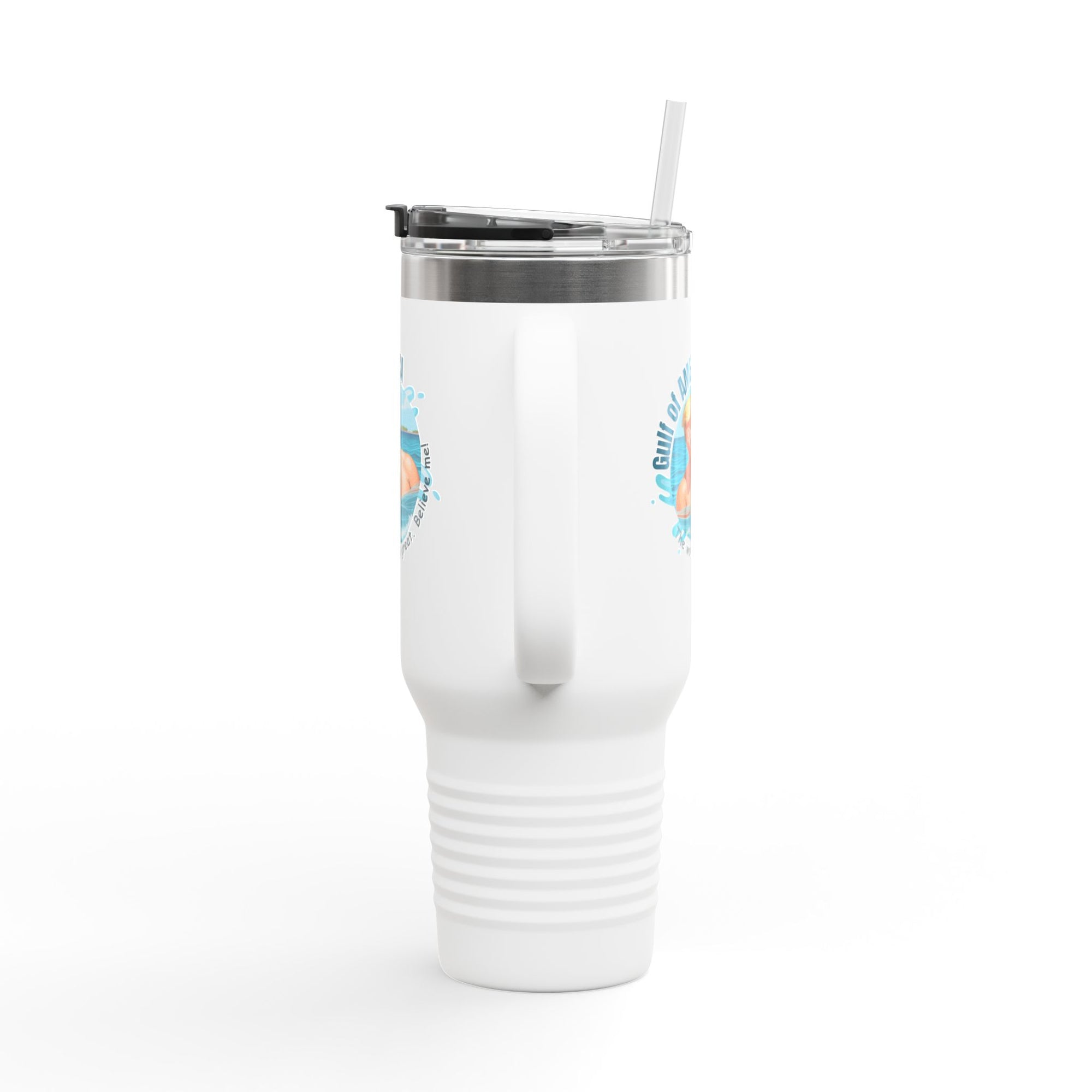 Insulated Travel Mug - American Gulf Design for Adventure Seekers