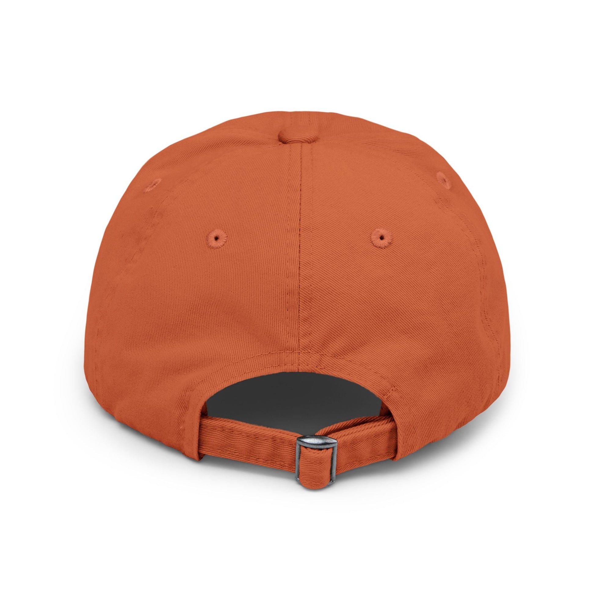 Orange is Not My Color Unisex Distressed Cap - Fun Statement Hat Printify