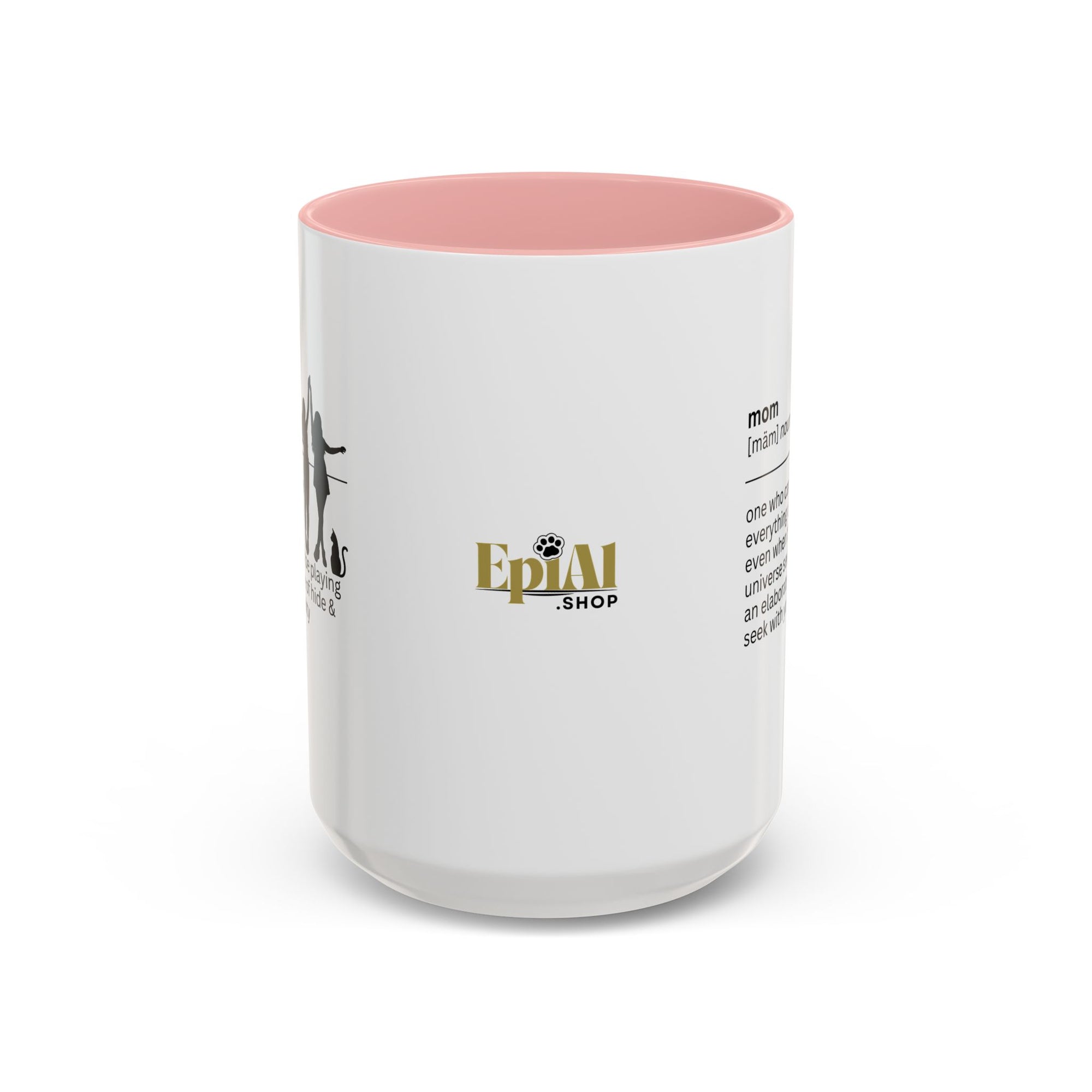 Mom Okay Accent Coffee Mug - Perfect Gift for Moms