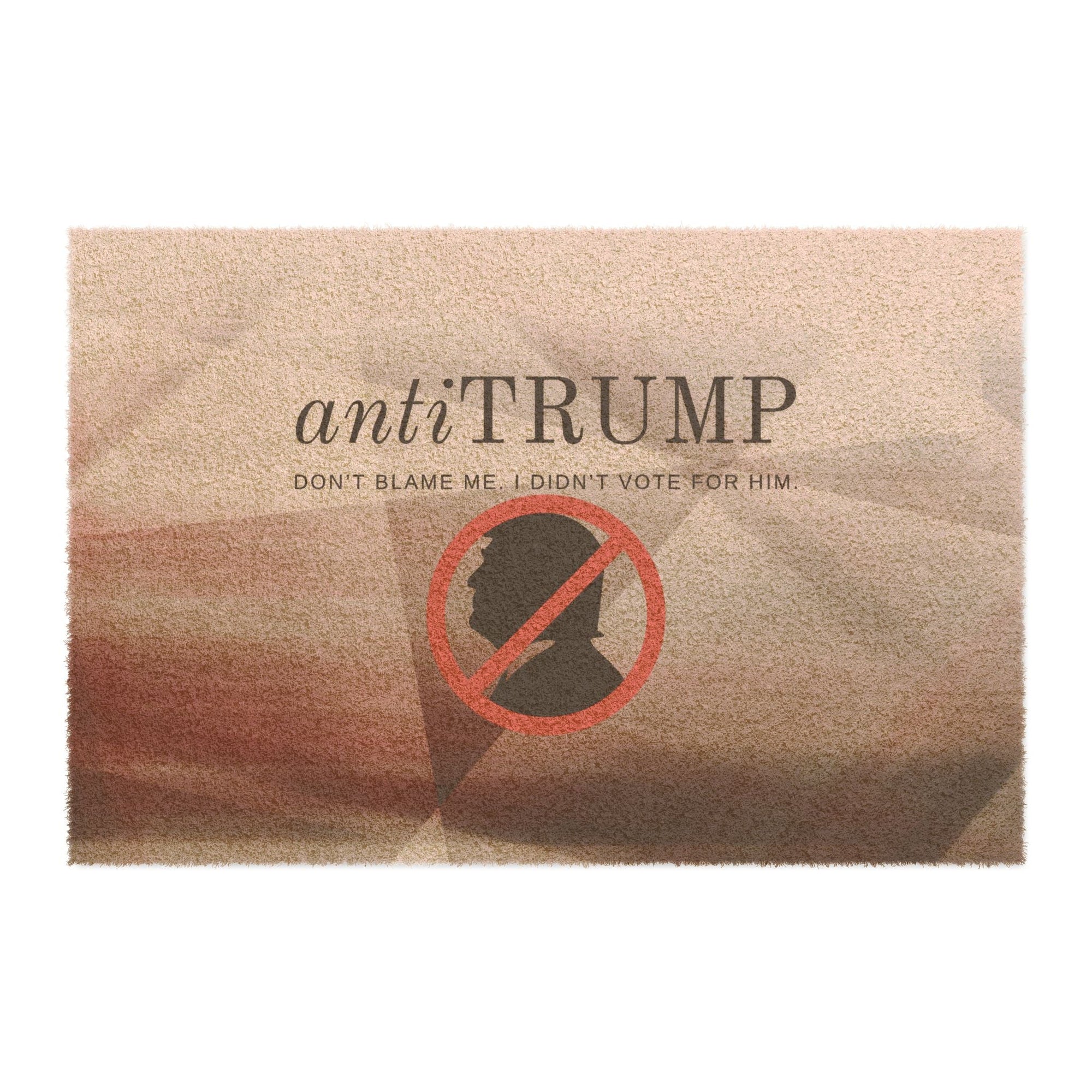 Anti-Trump Doormat - Humor & Social Commentary for Activists Printify
