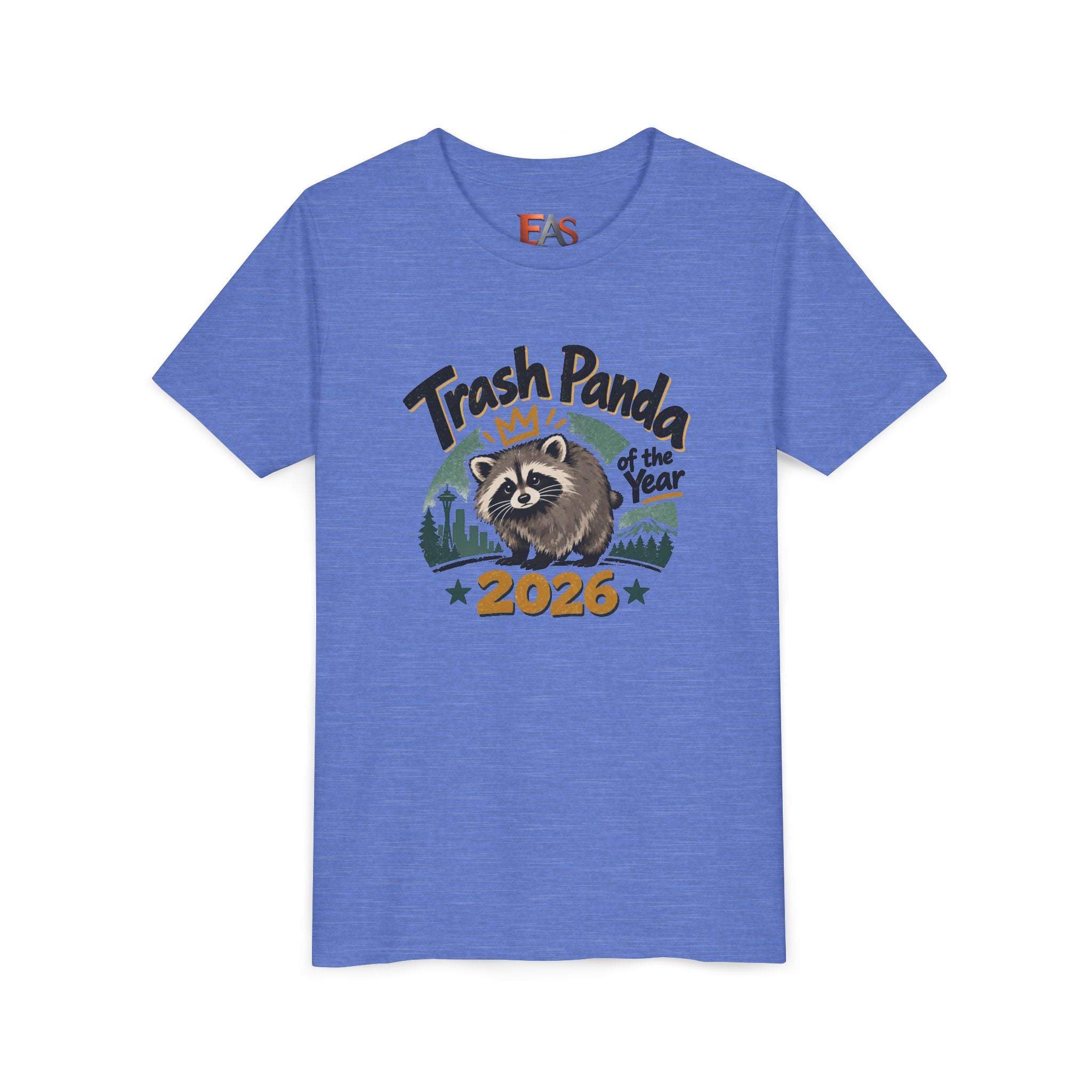 Trash Panda of the Year 2026 Youth T-Shirt | Jimothy-Inspired Raccoon Tee