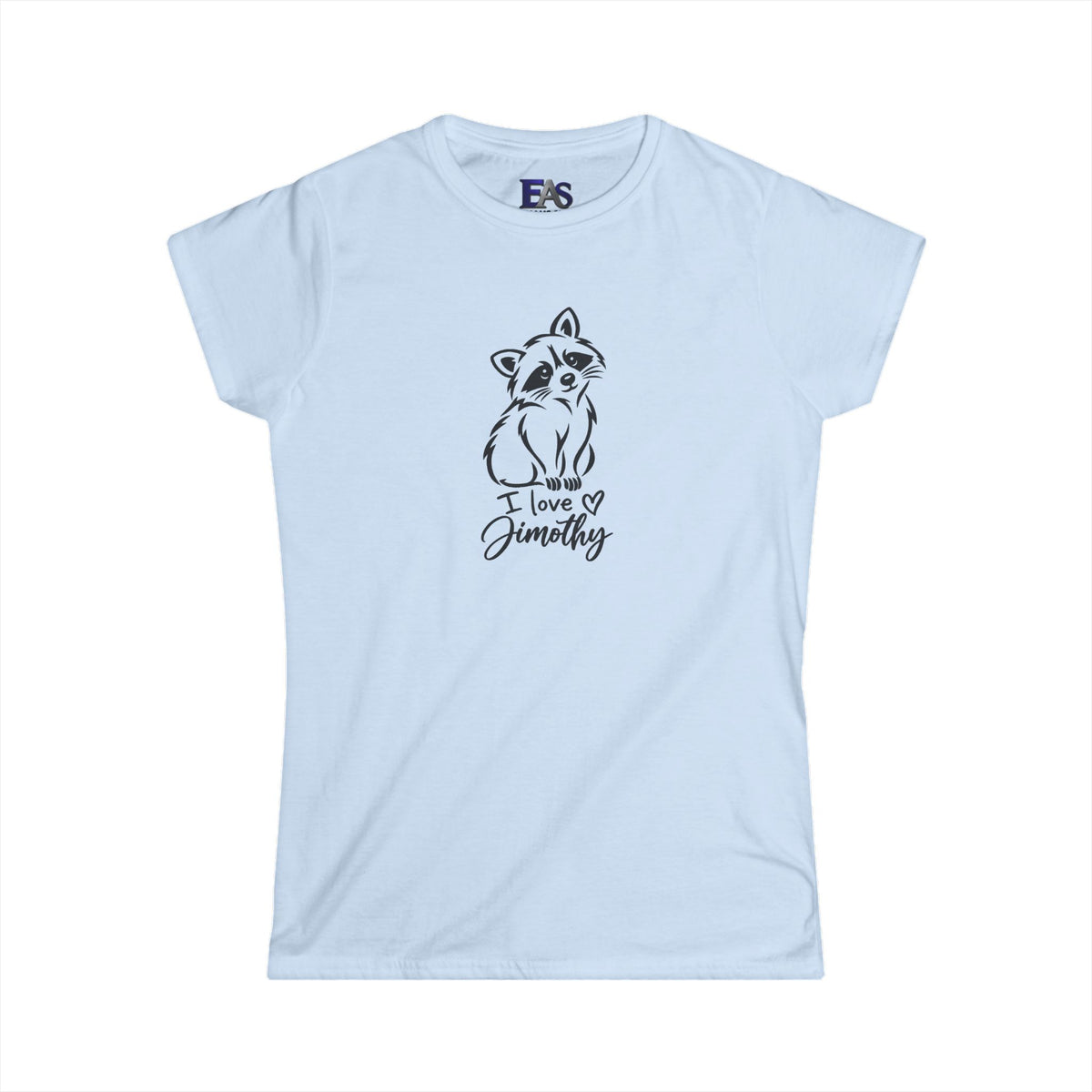 I Love Jimothy Women’s T-Shirt | Cute Raccoon Graphic Tee