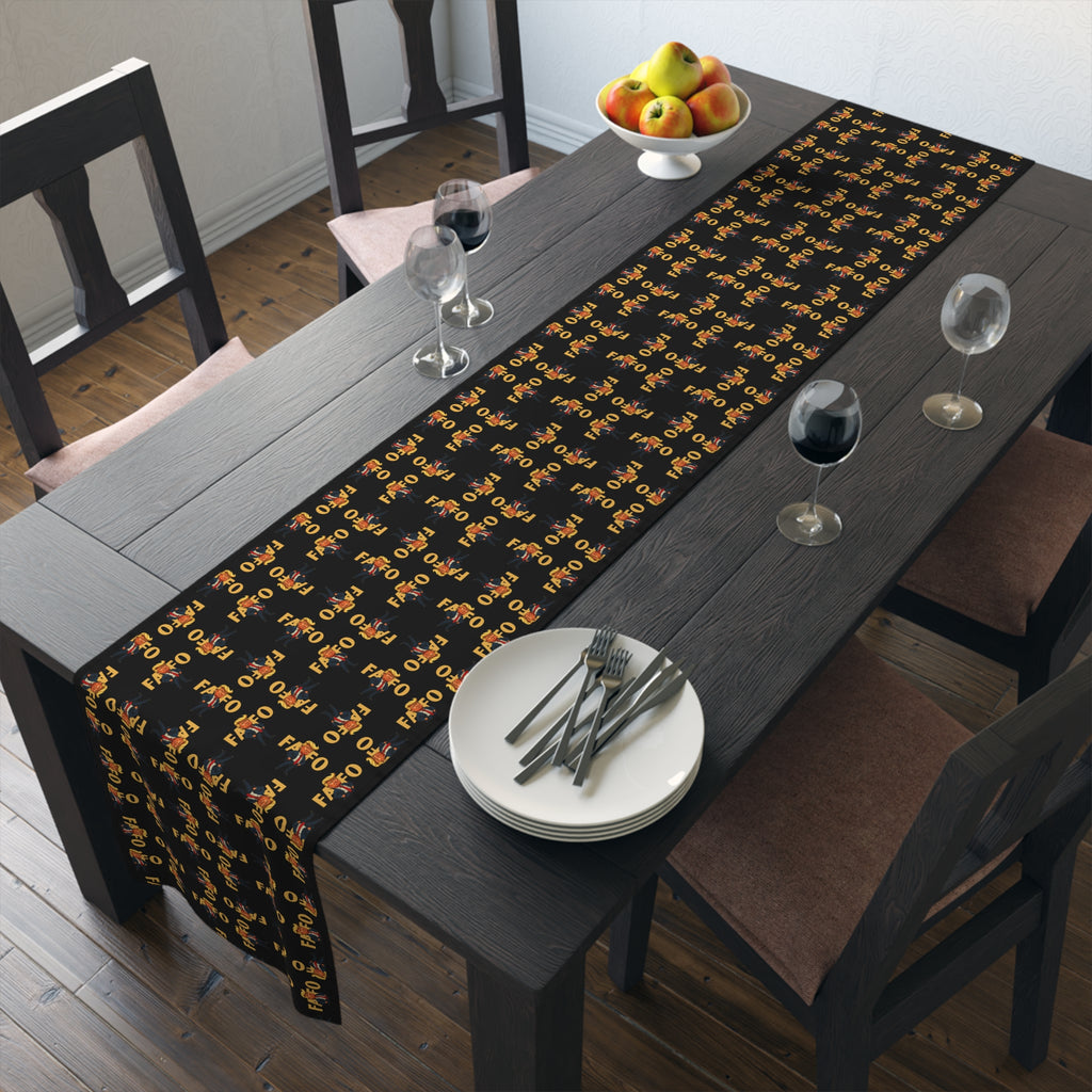 Brazen Political Parody Stylish Table Runner