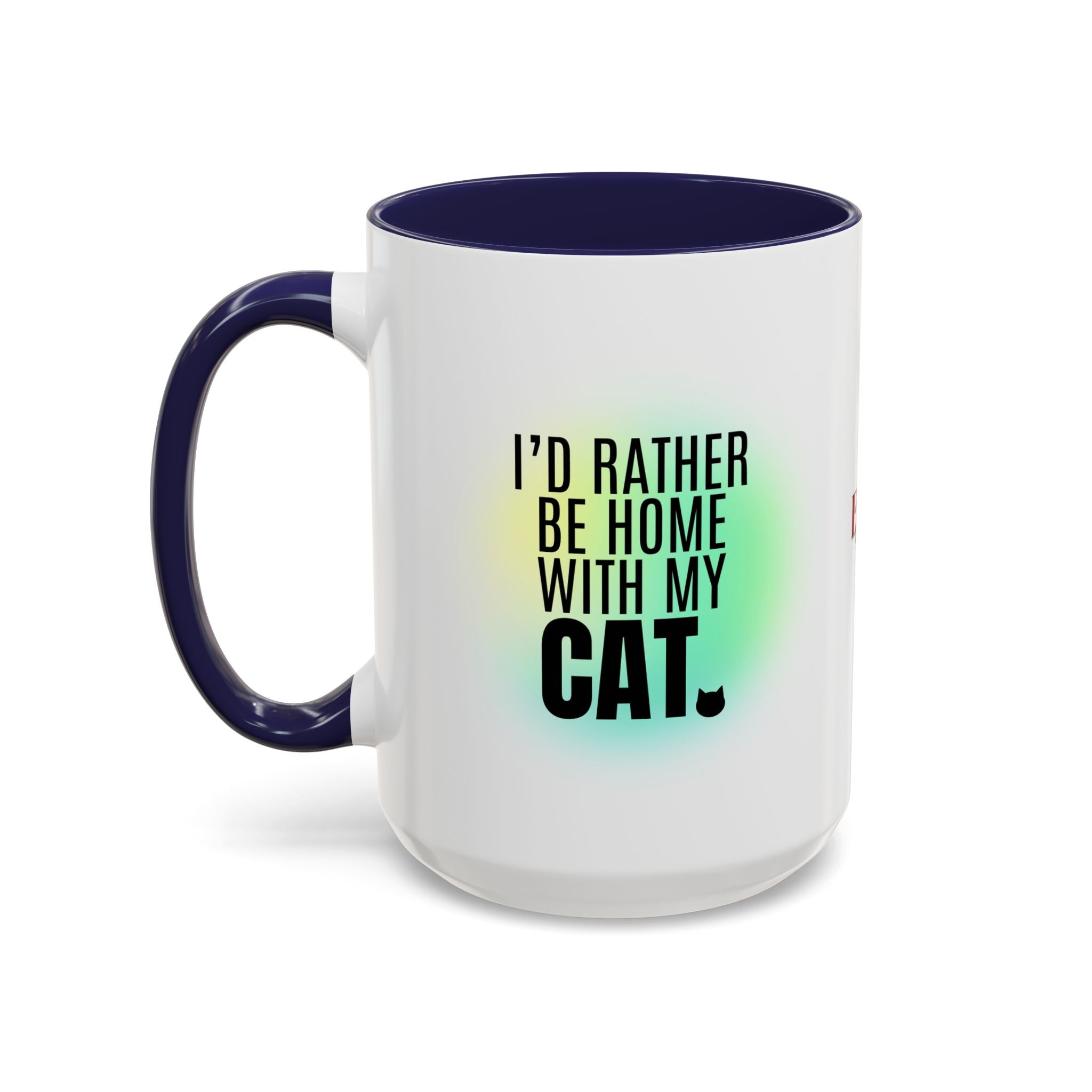 Photo depicting the ​Rather Be Home Accent Coffee Mug (11, 15oz) from EpiAl's Shop.