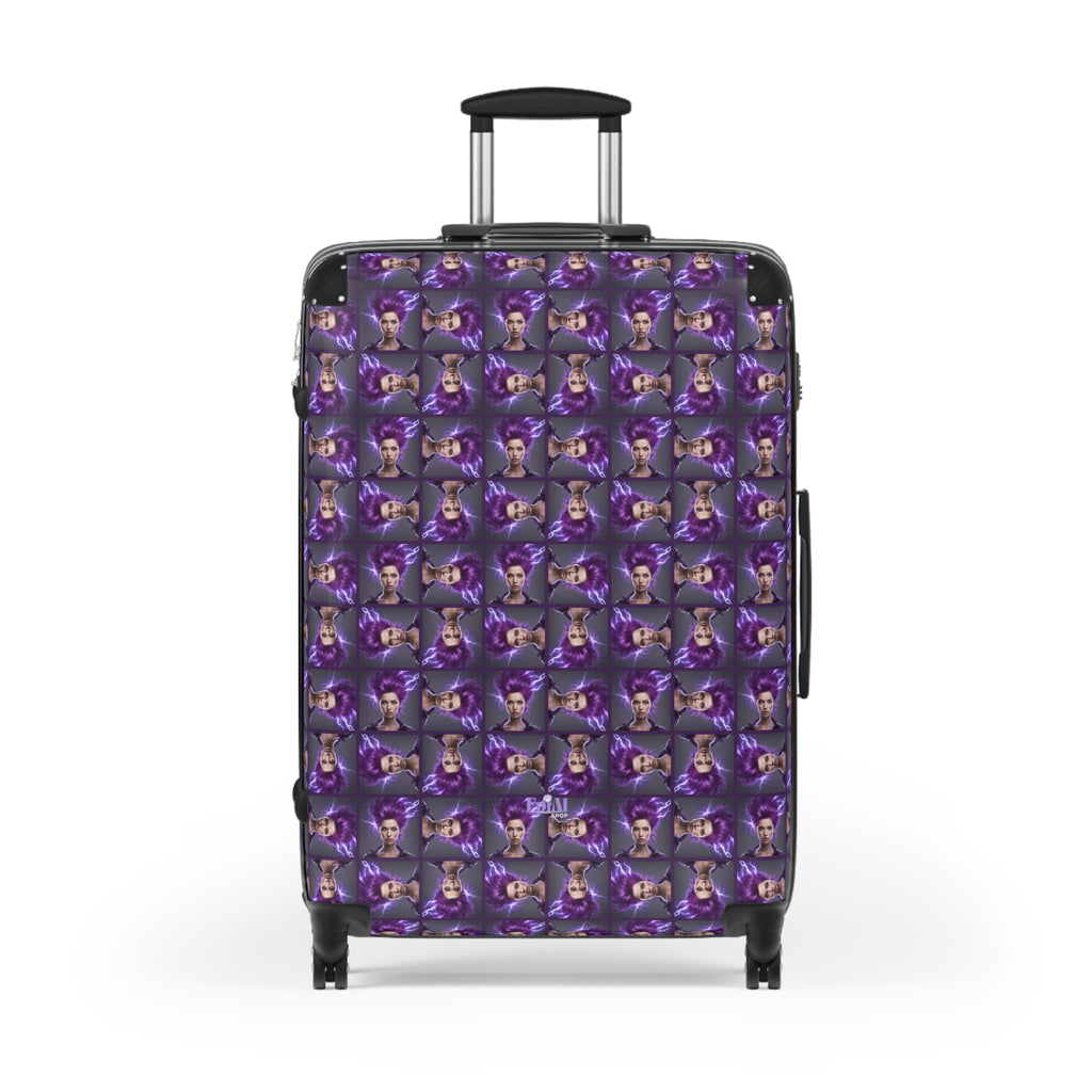 Purple Maze Epilepsy Awareness Suitcase