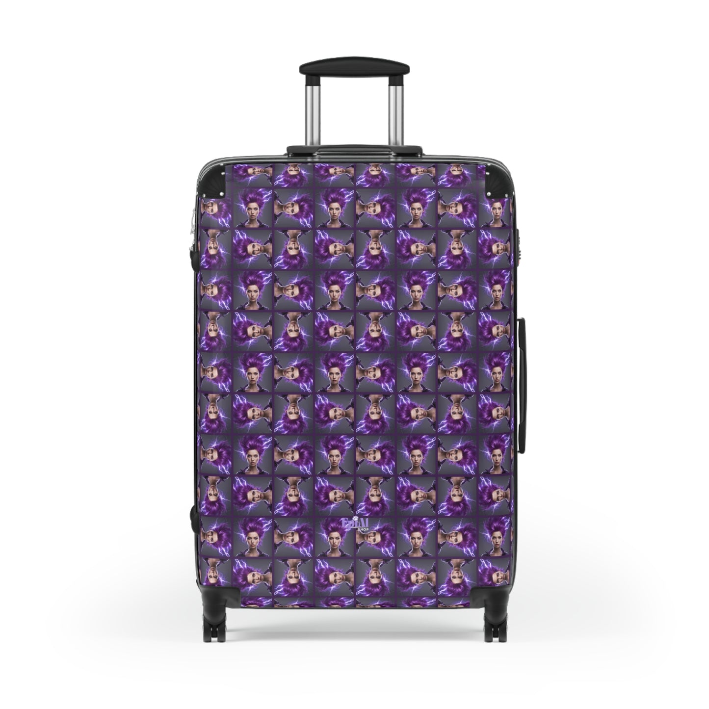 Purple Maze Epilepsy Awareness Suitcase