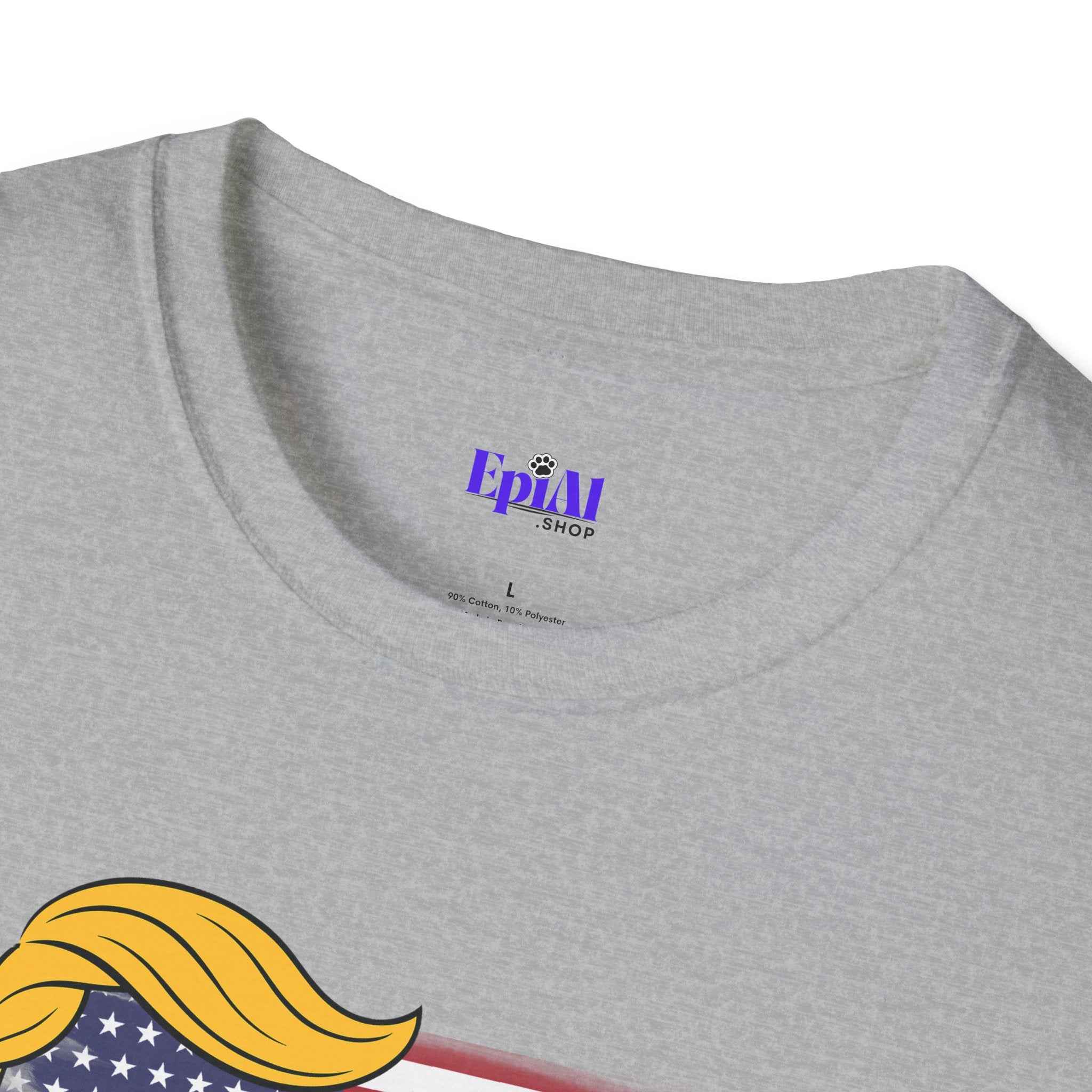 Swoop & Stripes Parody Tee – Unisex Soft Cotton T-Shirt