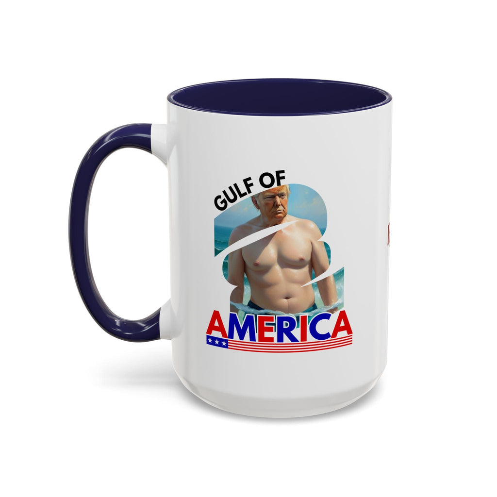 Trump's Gulf of America Accent Coffee Mug Printify