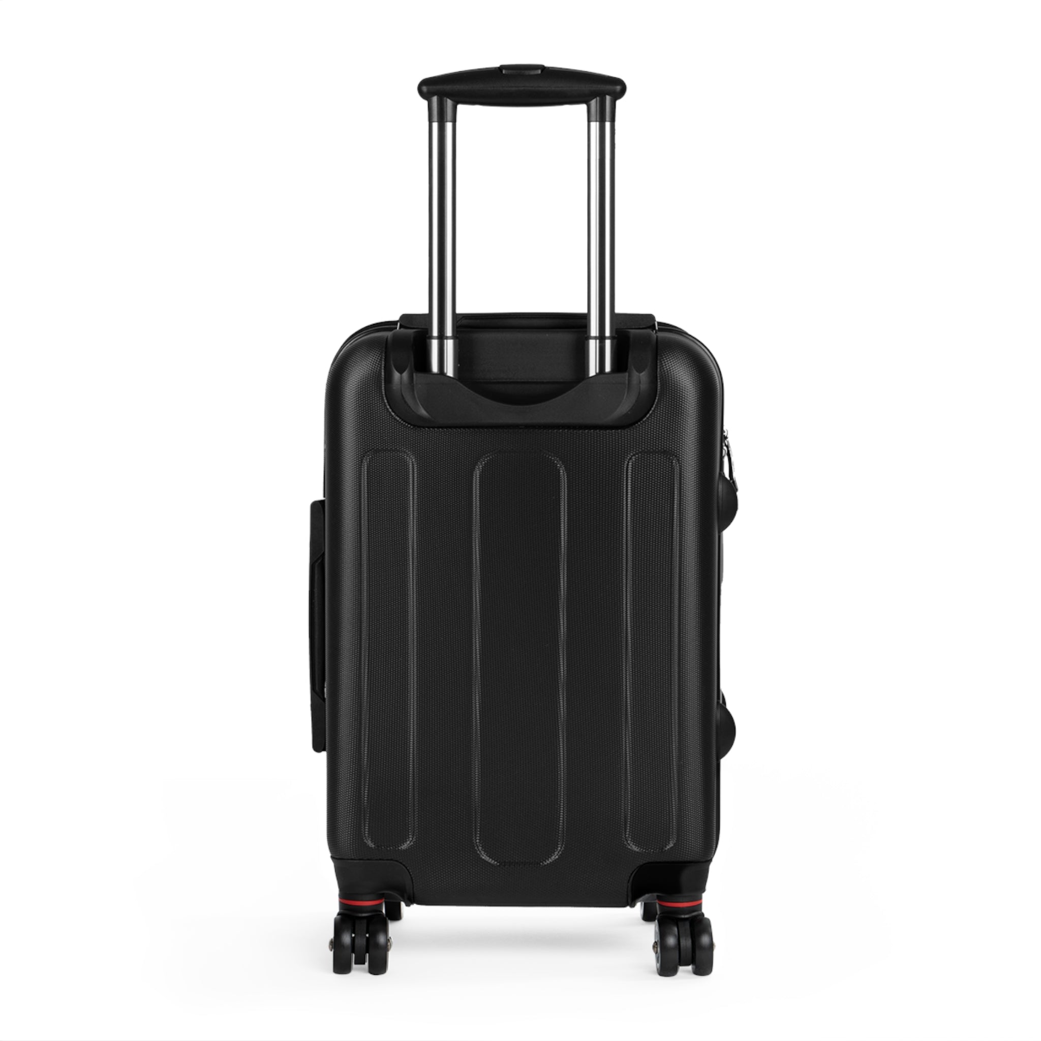 Cat Lady Camo Hard-Shell Suitcase - Pink Abstract Cat Luggage for Women