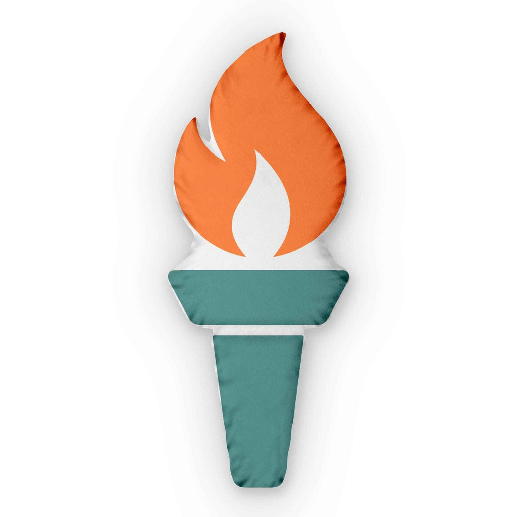 Liberty Light Torch Shaped Pillow