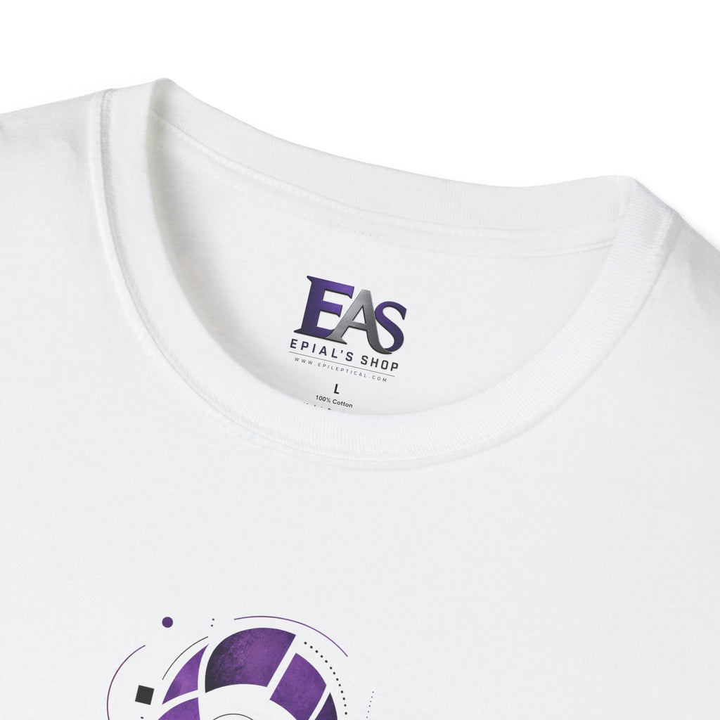 Fragmented, Not Broken Epilepsy Awareness T-Shirt | Purple Ribbon Unisex Graphic Tee