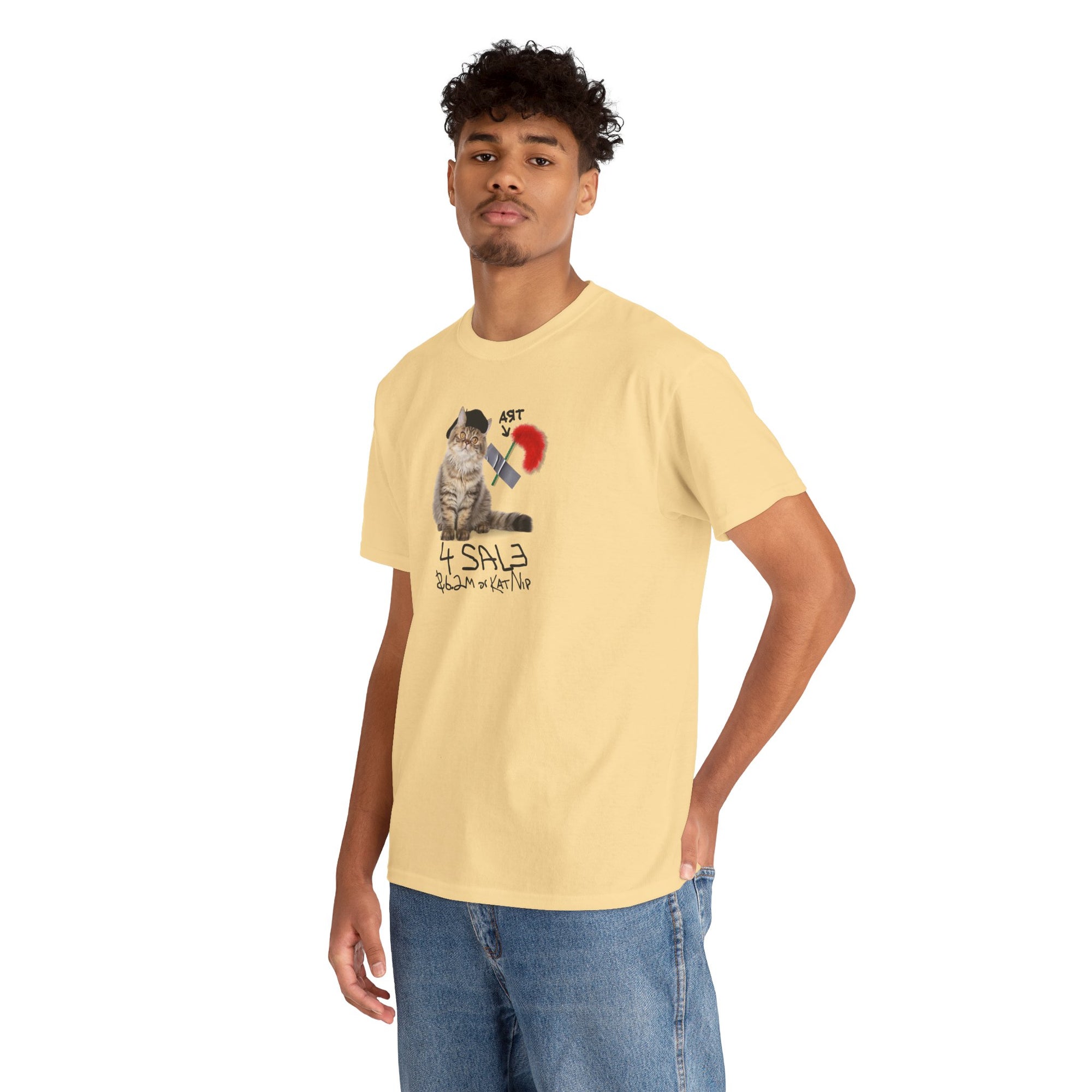 Duct Tape Art Unisex Heavy Cotton Tee