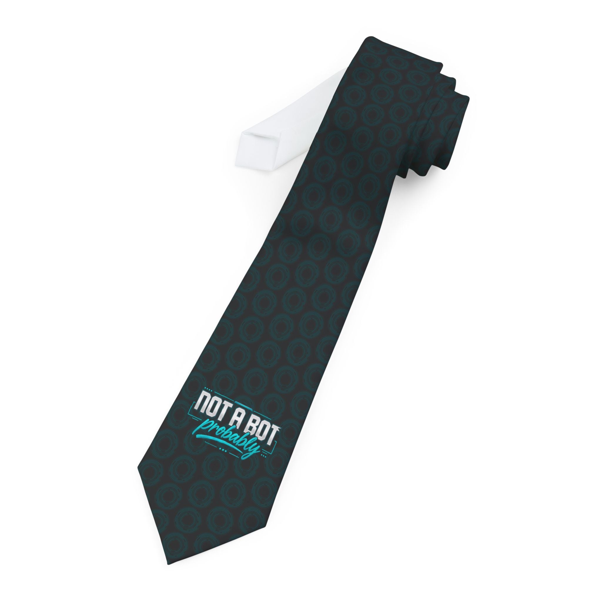 Not a Bot Probably Necktie | Funny AI Tech Tie