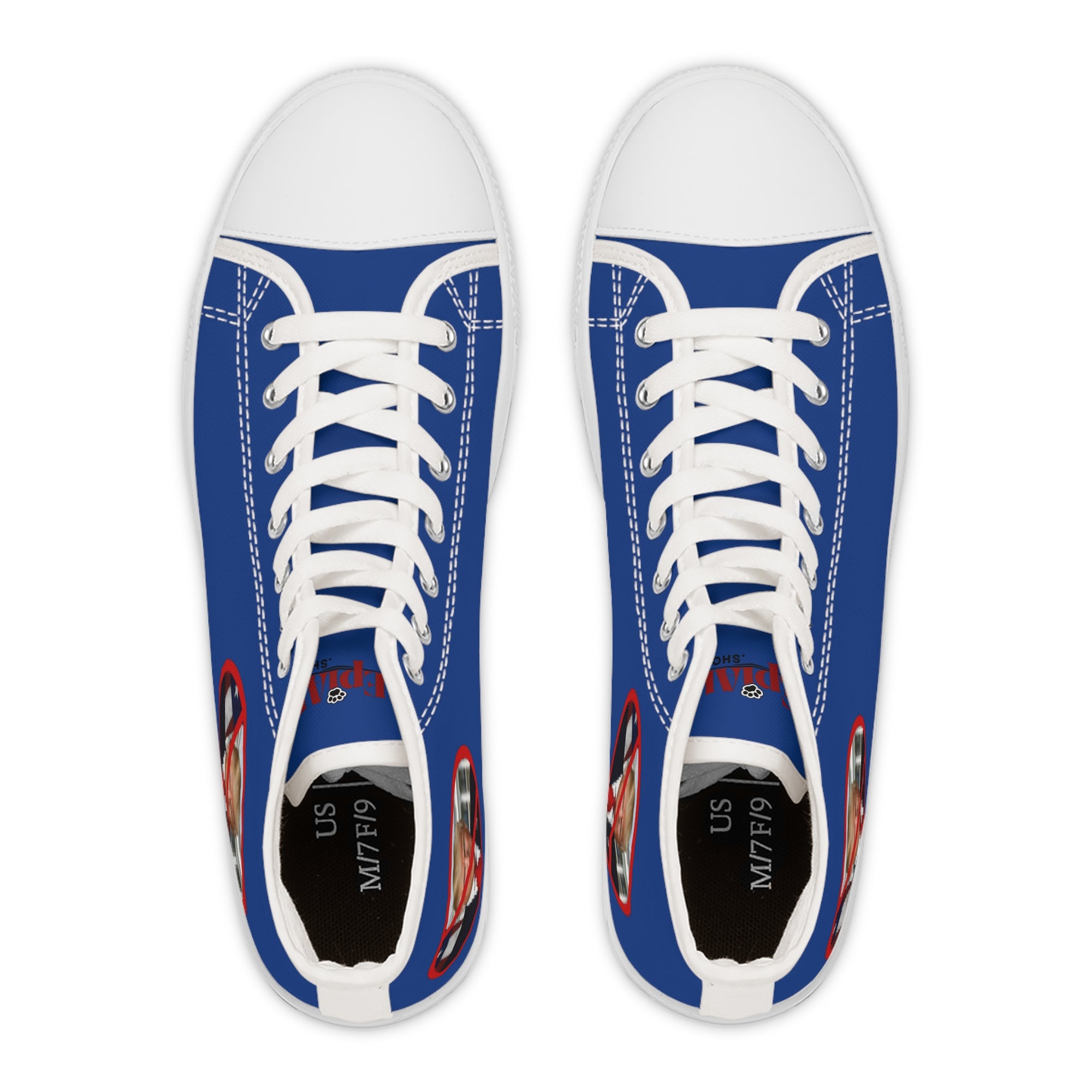 Say No to Trump Women's High Top Sneakers