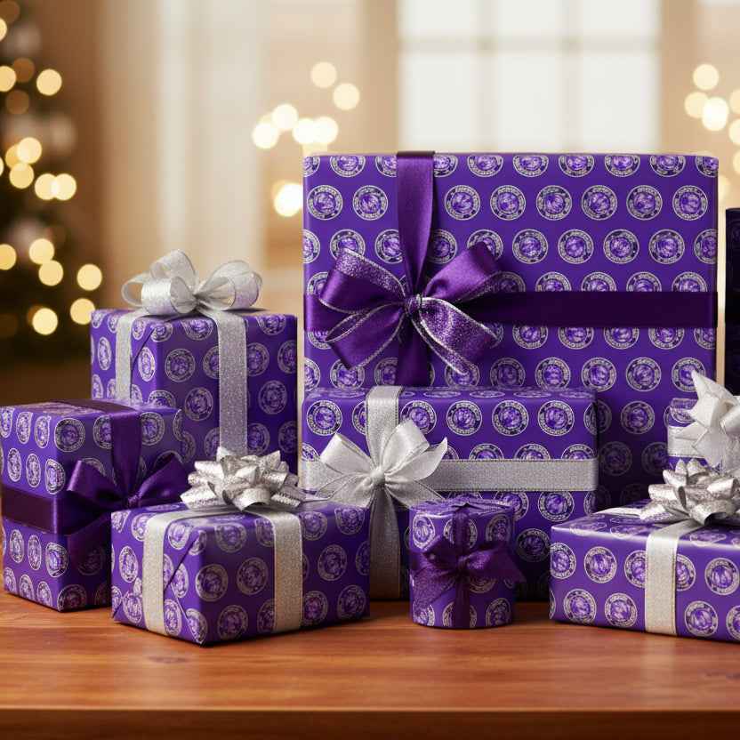 Epilepsy Warrior Gift Wrap | Purple Awareness All-Occasion Wrapping Paper