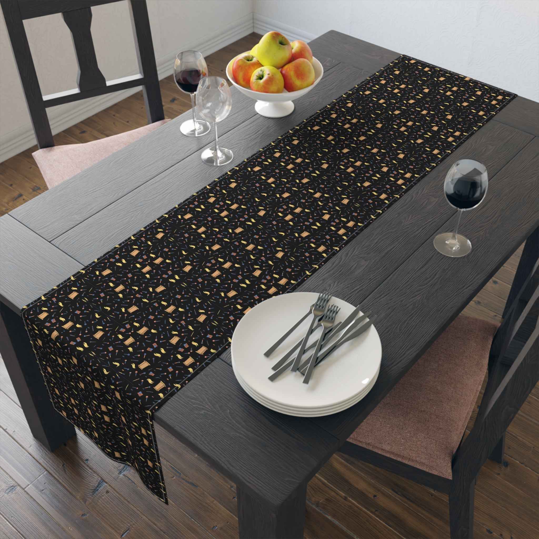 “State of the Dinner Table” Political Parody Table Runner