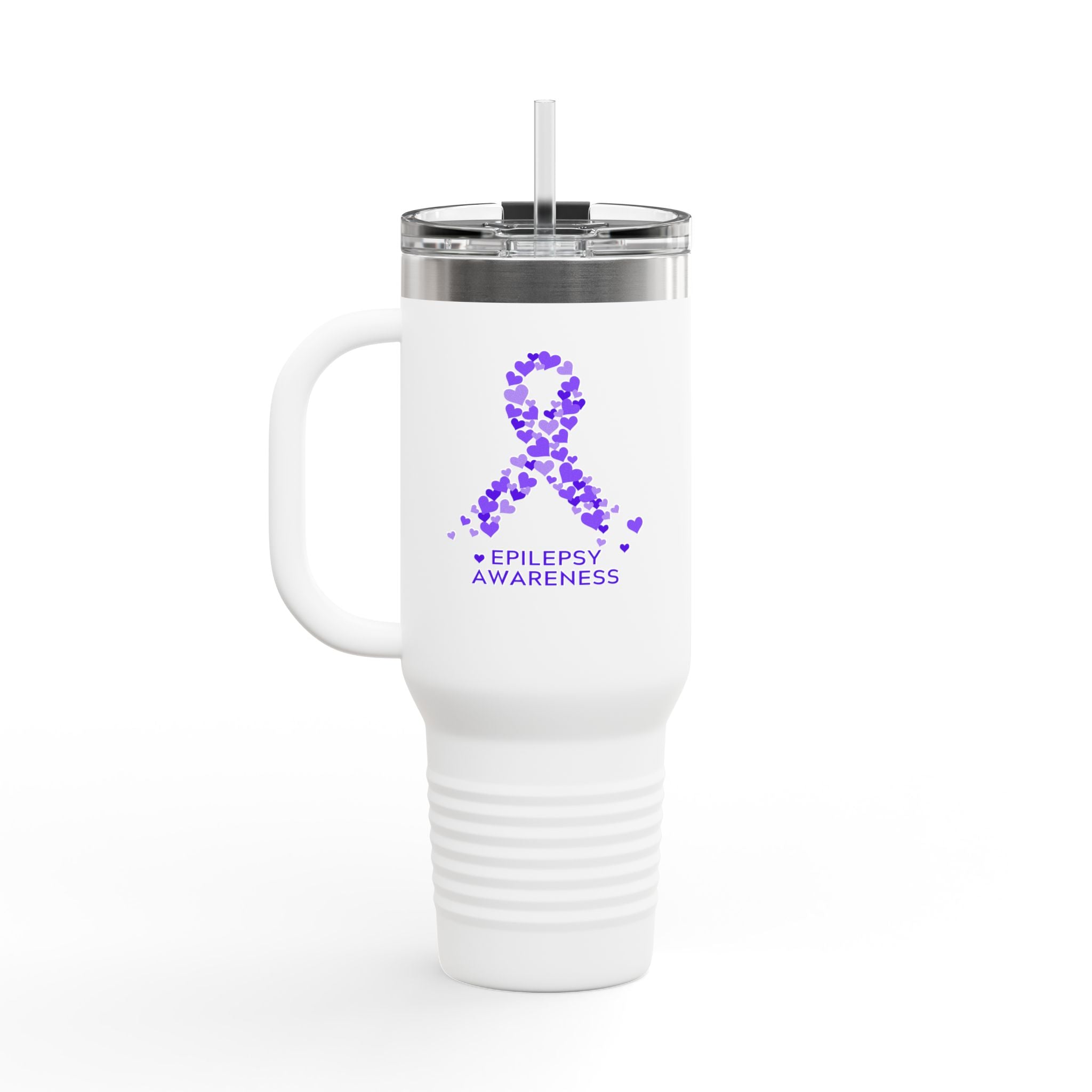 Epilepsy Awareness Insulated Travel Mug, 40oz