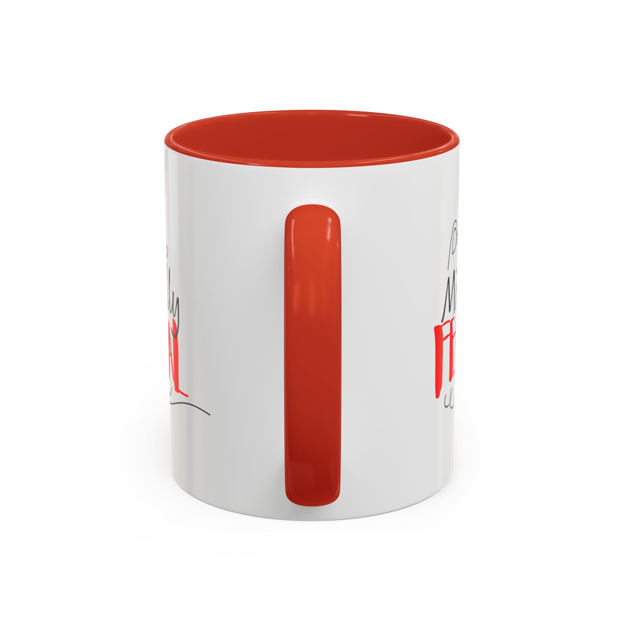 Mildly Feral Accent Mug — Morning Mood, Accurately Labeled