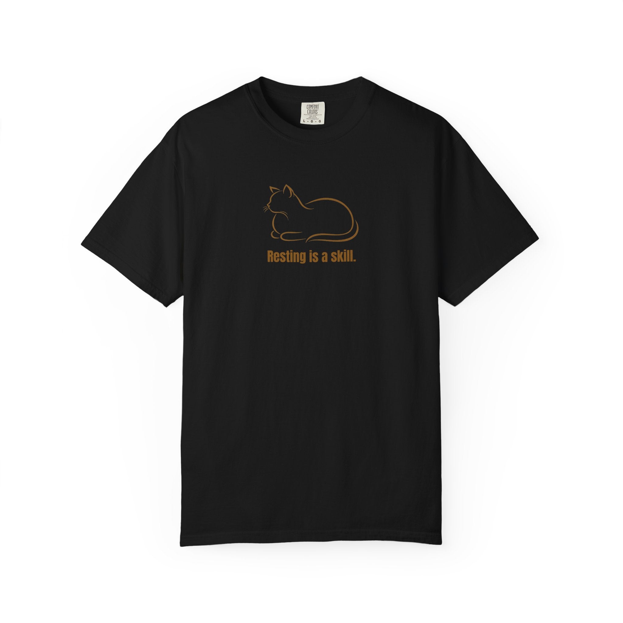 Resting Is a Skill Cat T-Shirt
