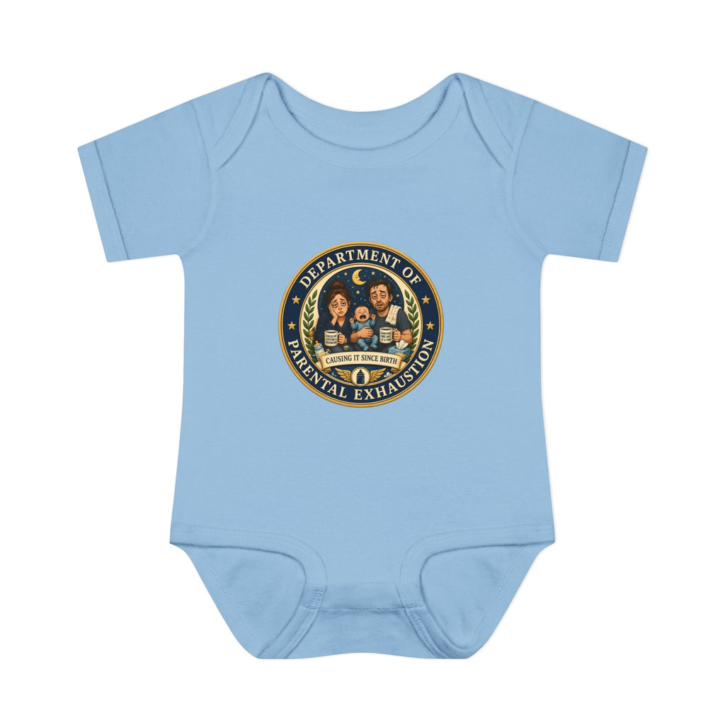 Department of Parental Exhaustion Infant Bodysuit | Baby Onesie