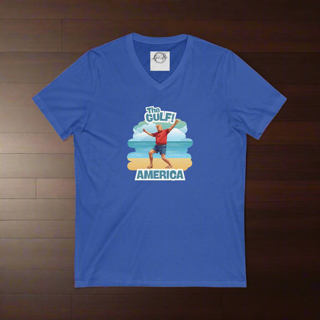 Gulf America V-Neck Tee
