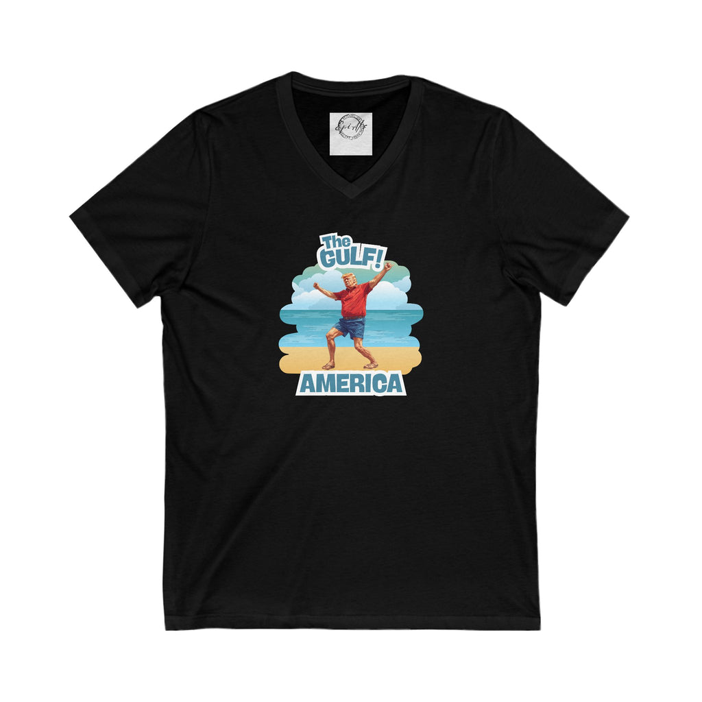 Gulf America V-Neck Tee