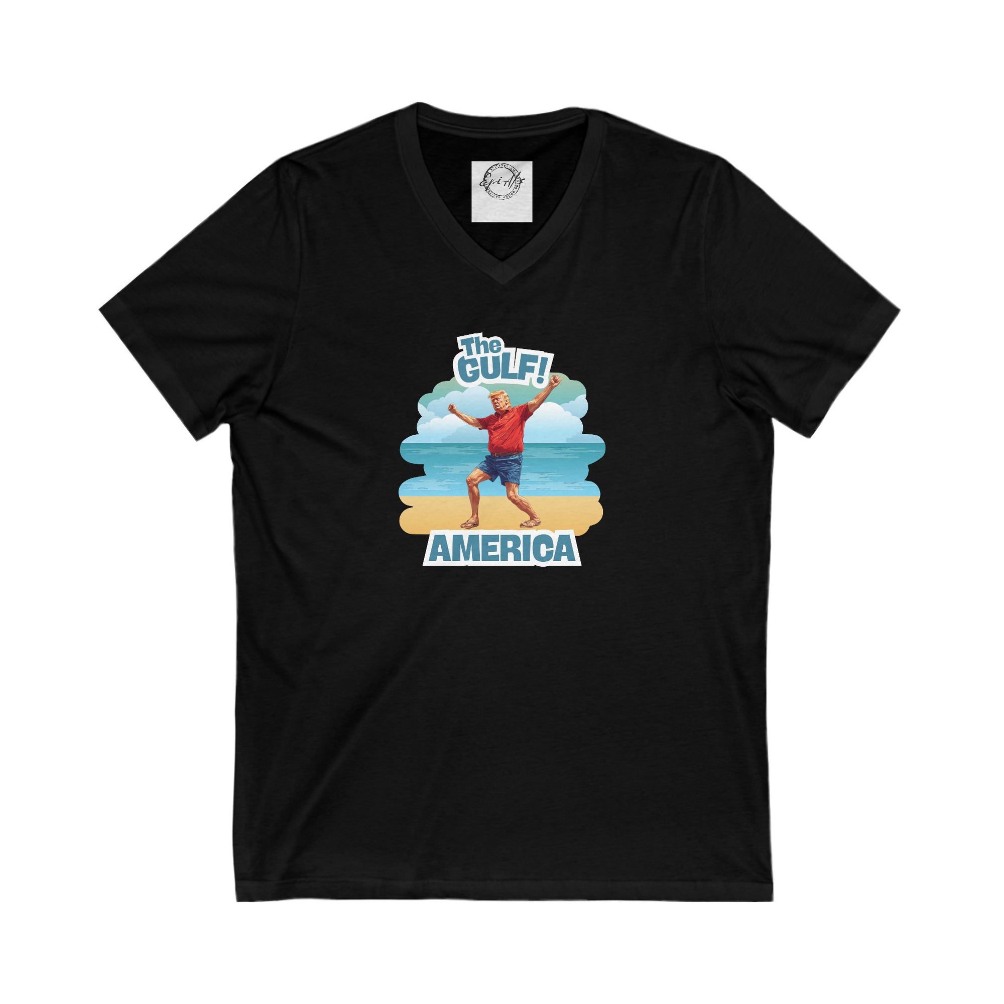 Gulf America V-Neck Tee