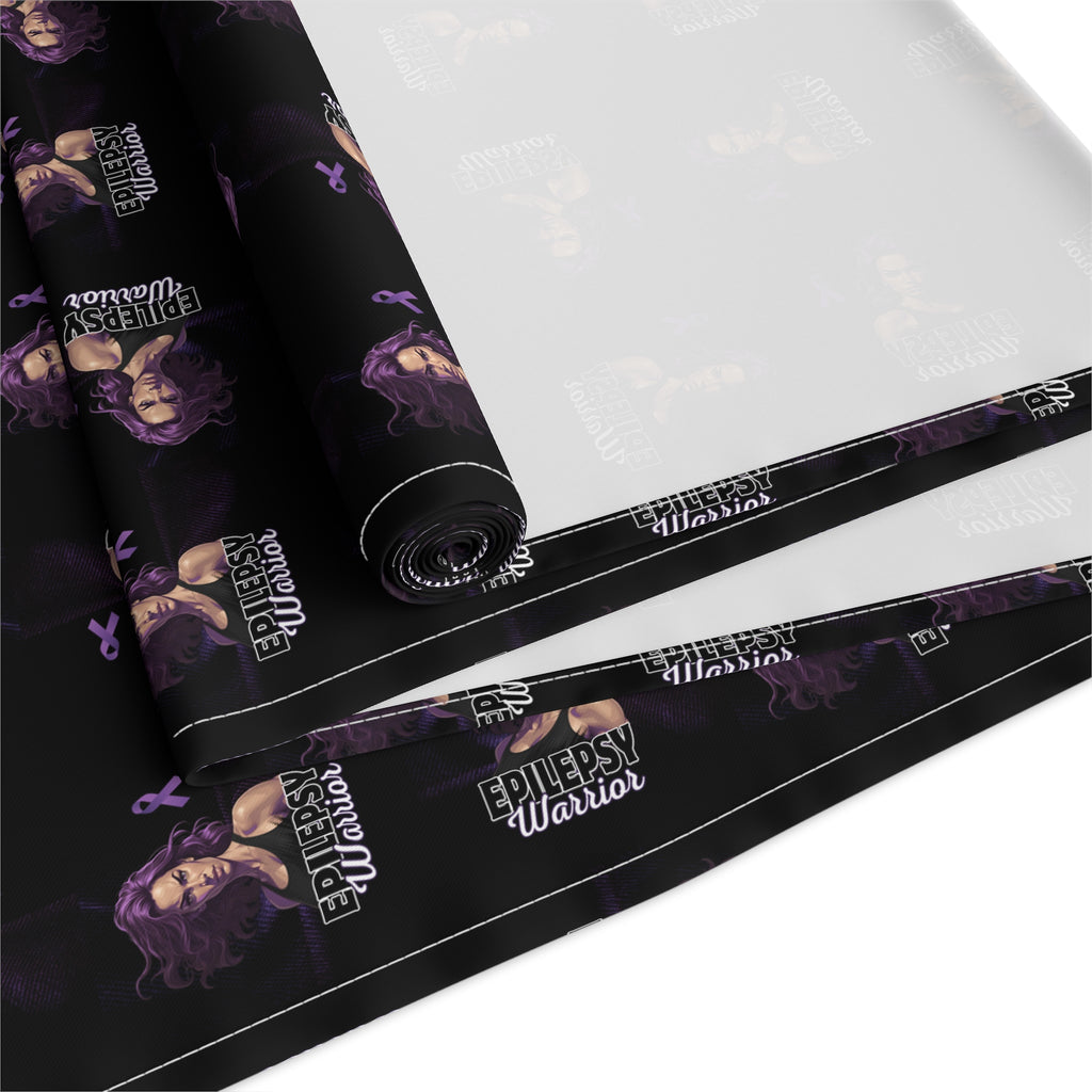 Epilepsy Warrior Woman Table Runner