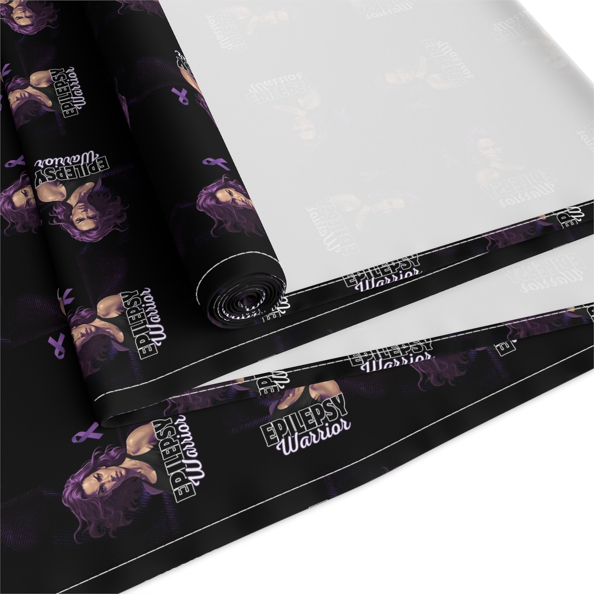 Epilepsy Warrior Woman Table Runner