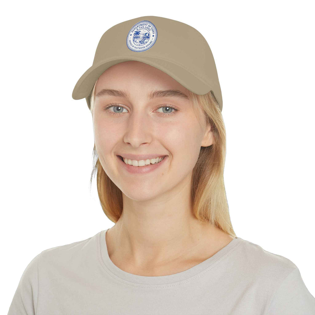 Department of Tides & Tan Lines Dad Cap – Coastal Seal Hat, Office of Saltwater Affairs