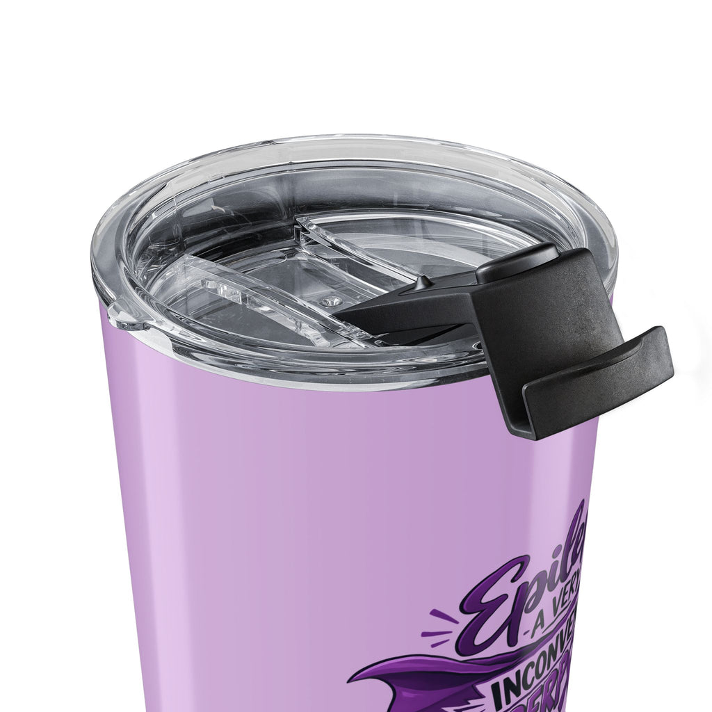 Epilepsy: A Very Inconvenient Superpower 20oz Tumbler | Funny Epilepsy Awareness Gift