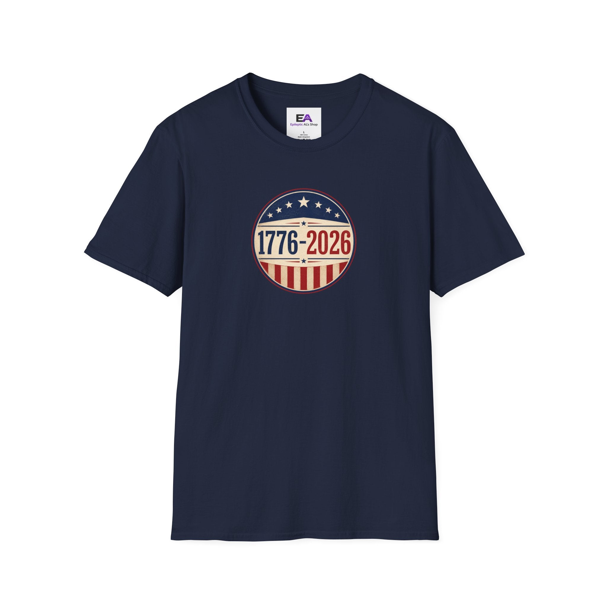 1776–2026 USA Patriotic T-Shirt | Vintage Americana Anniversary Tee
