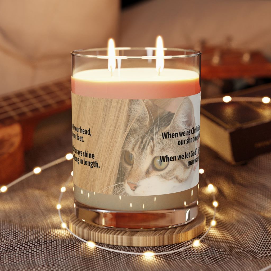 Photo depicting the ​Shadows Scented Candle - Full Glass, 11oz from EpiAl's Shop.