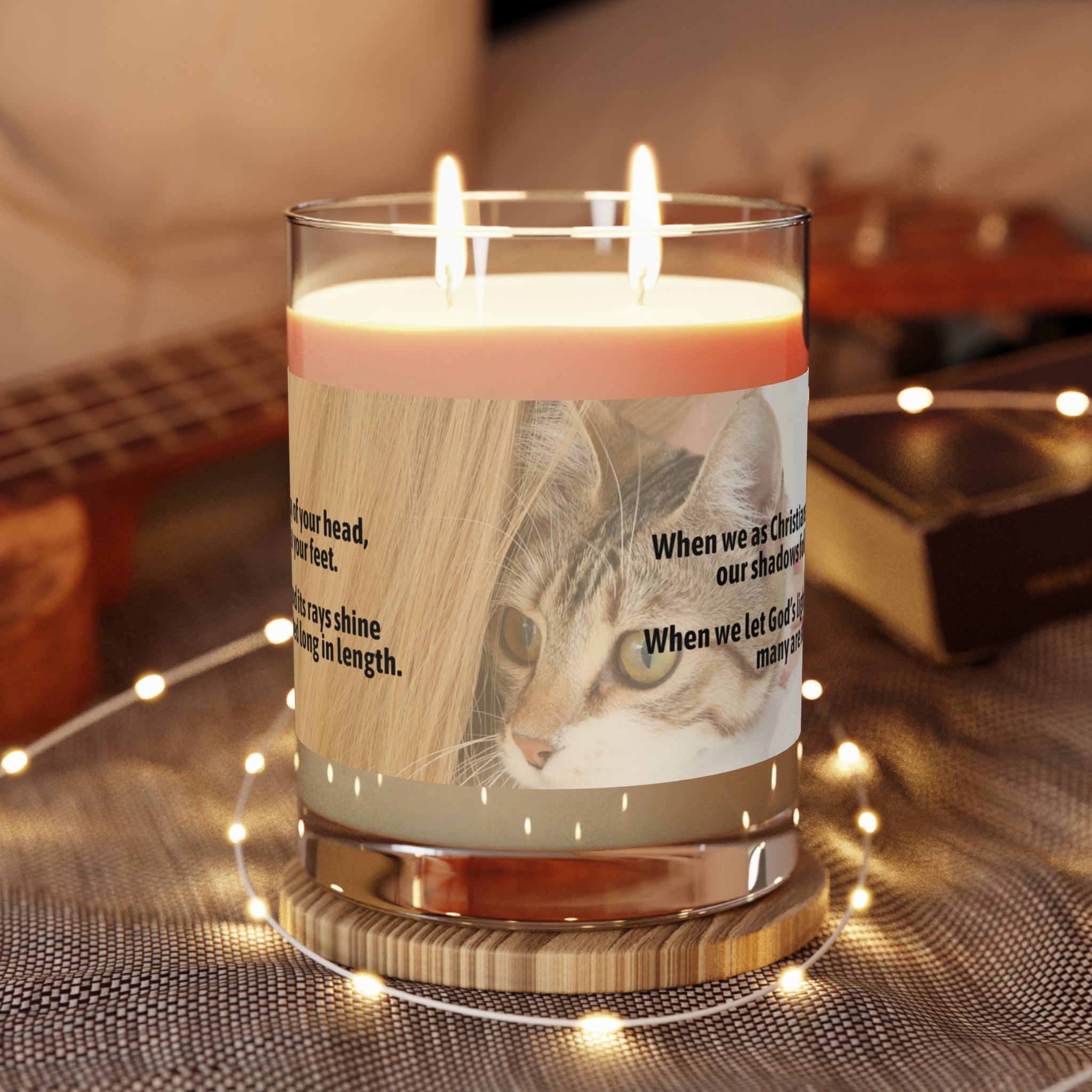 Photo depicting the ​Shadows Scented Candle - Full Glass, 11oz from EpiAl's Shop.