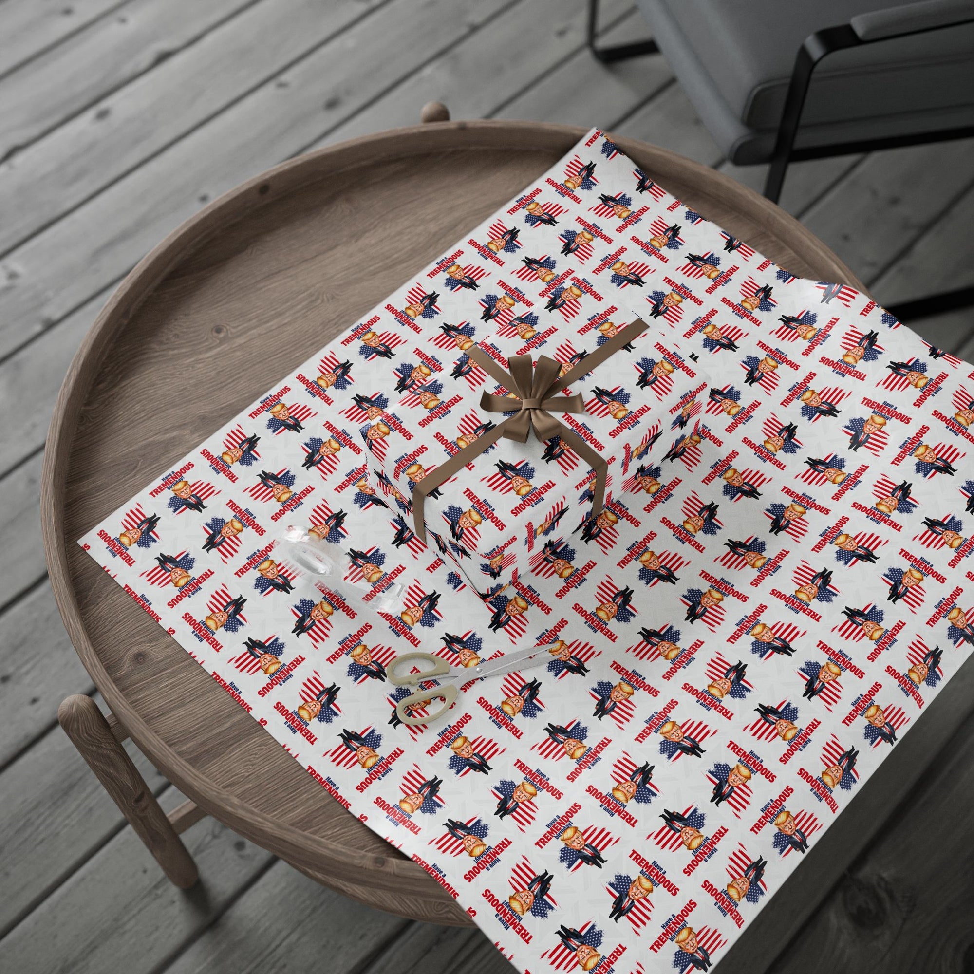 Trump Tremendous Birthday Gift Wrapping Paper