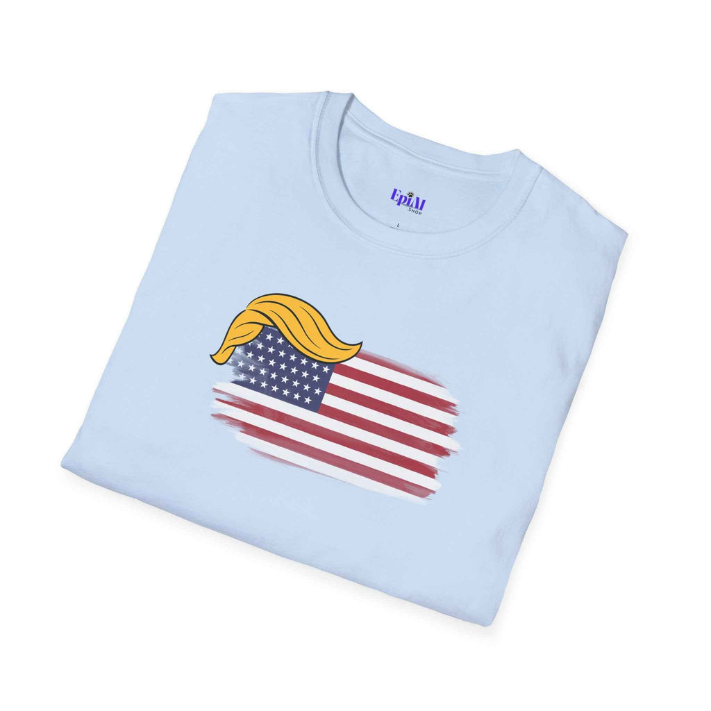 Swoop & Stripes Parody Tee – Unisex Soft Cotton T-Shirt