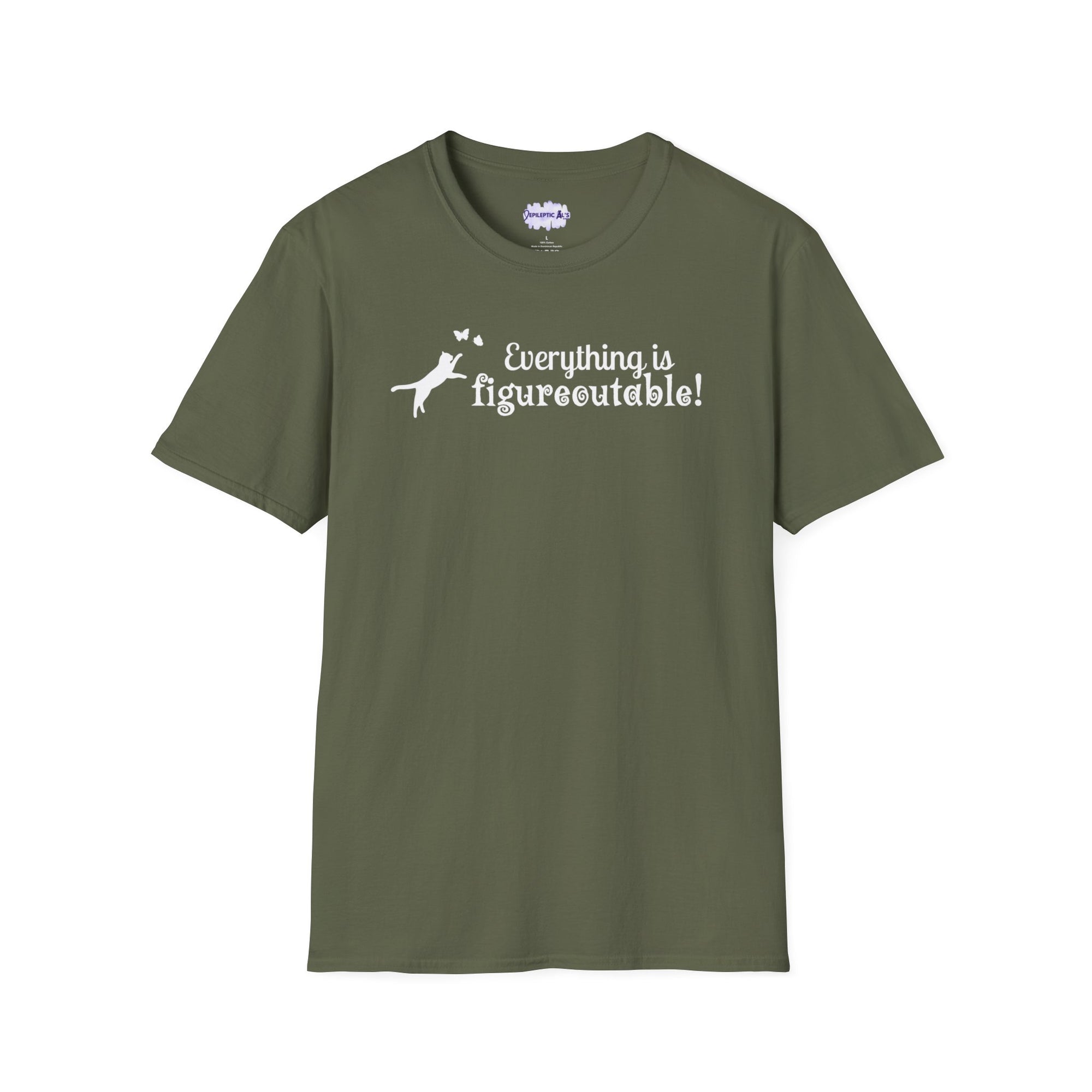 Figureoutable Unisex Softstyle T - Shirt - T - Shirt - Epileptic Al’s Shop