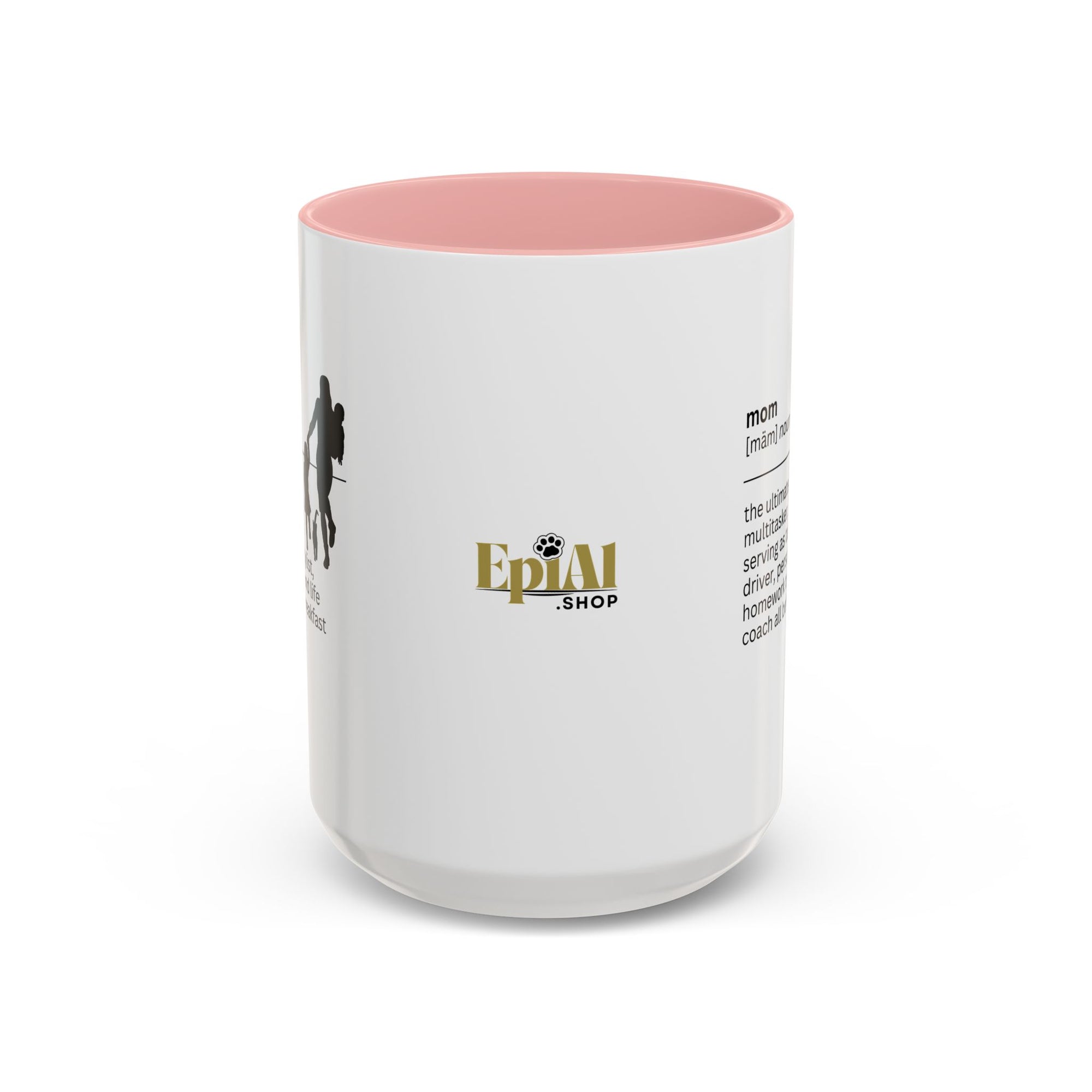 Mom Multitasker Accent Coffee Mug - Perfect Gift for Moms