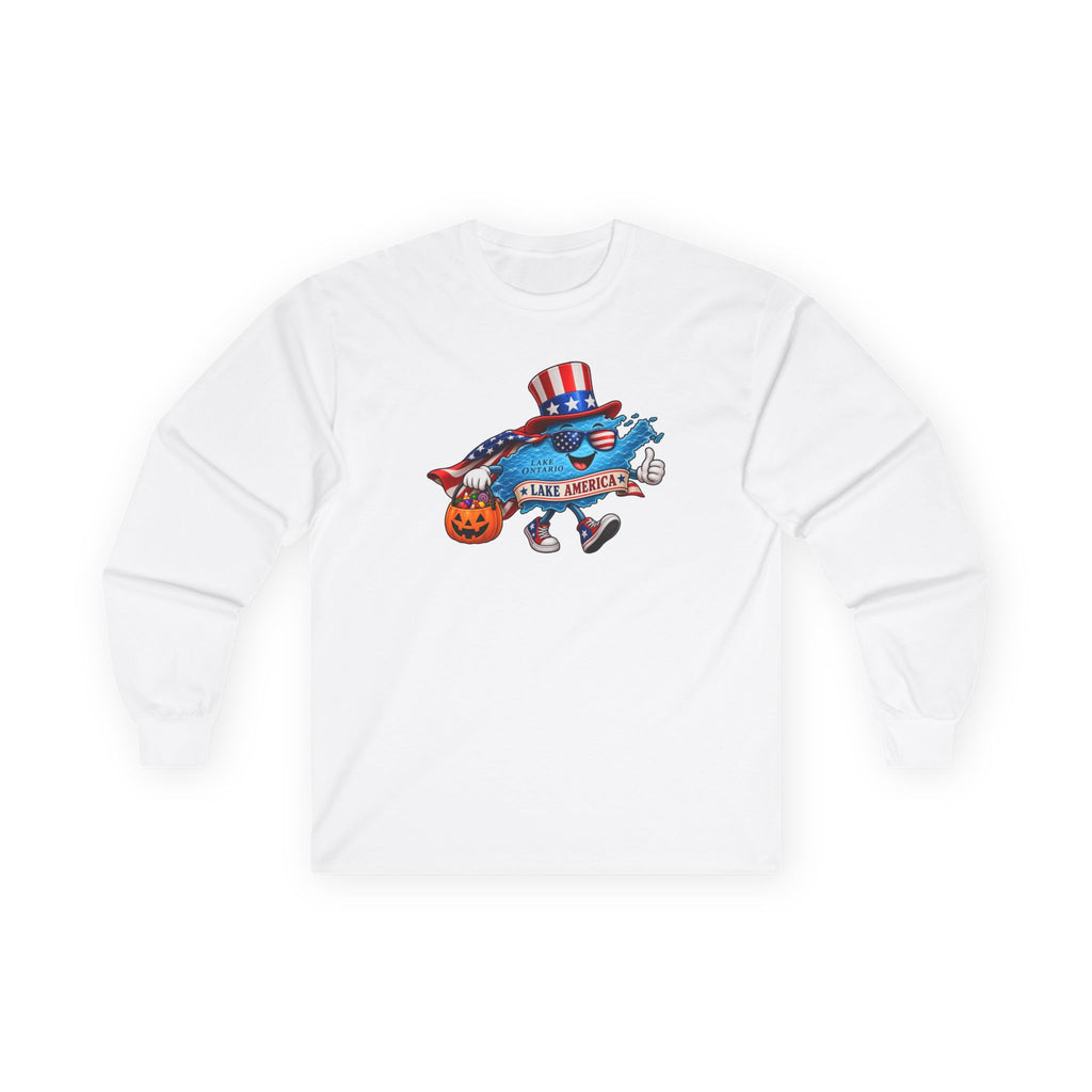 Lake Ontario Dressed as Lake America Halloween Unisex Long Sleeve Tee