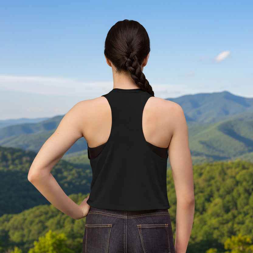 Signal Interference Crop Tank – Neurostatic Edition