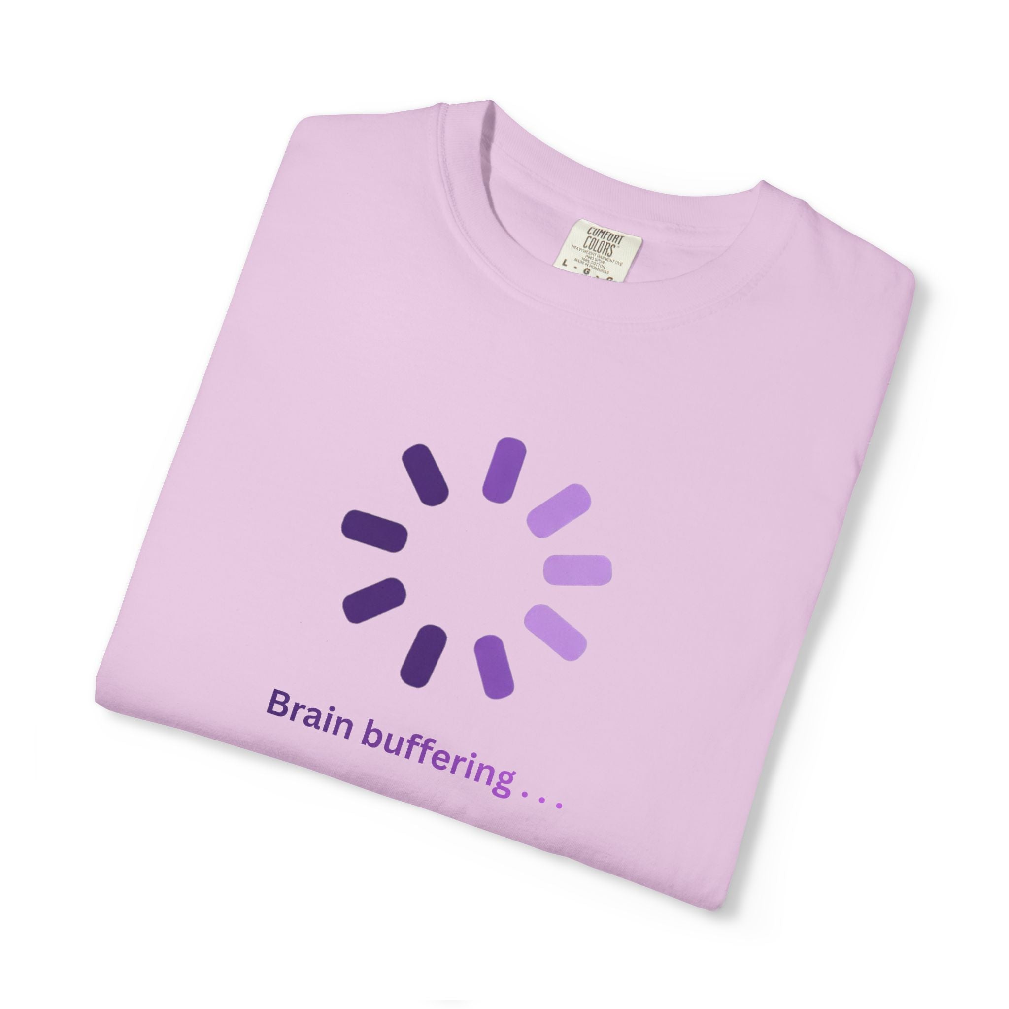 Brain Buffering… Purple Awareness T-Shirt