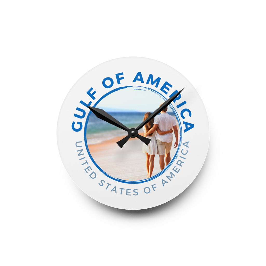 American Gulf USA Acrylic Wall Clock